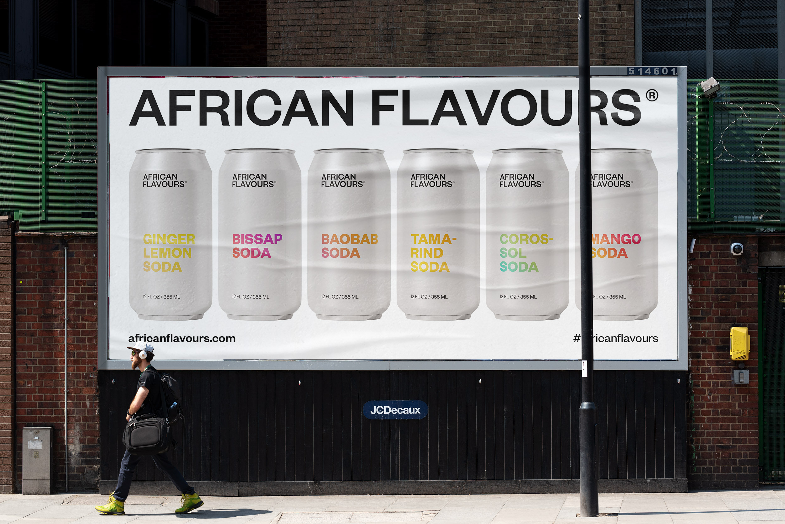 Jérémie Awolou Create a Visual Identity for a Soda Experience with African Flavours