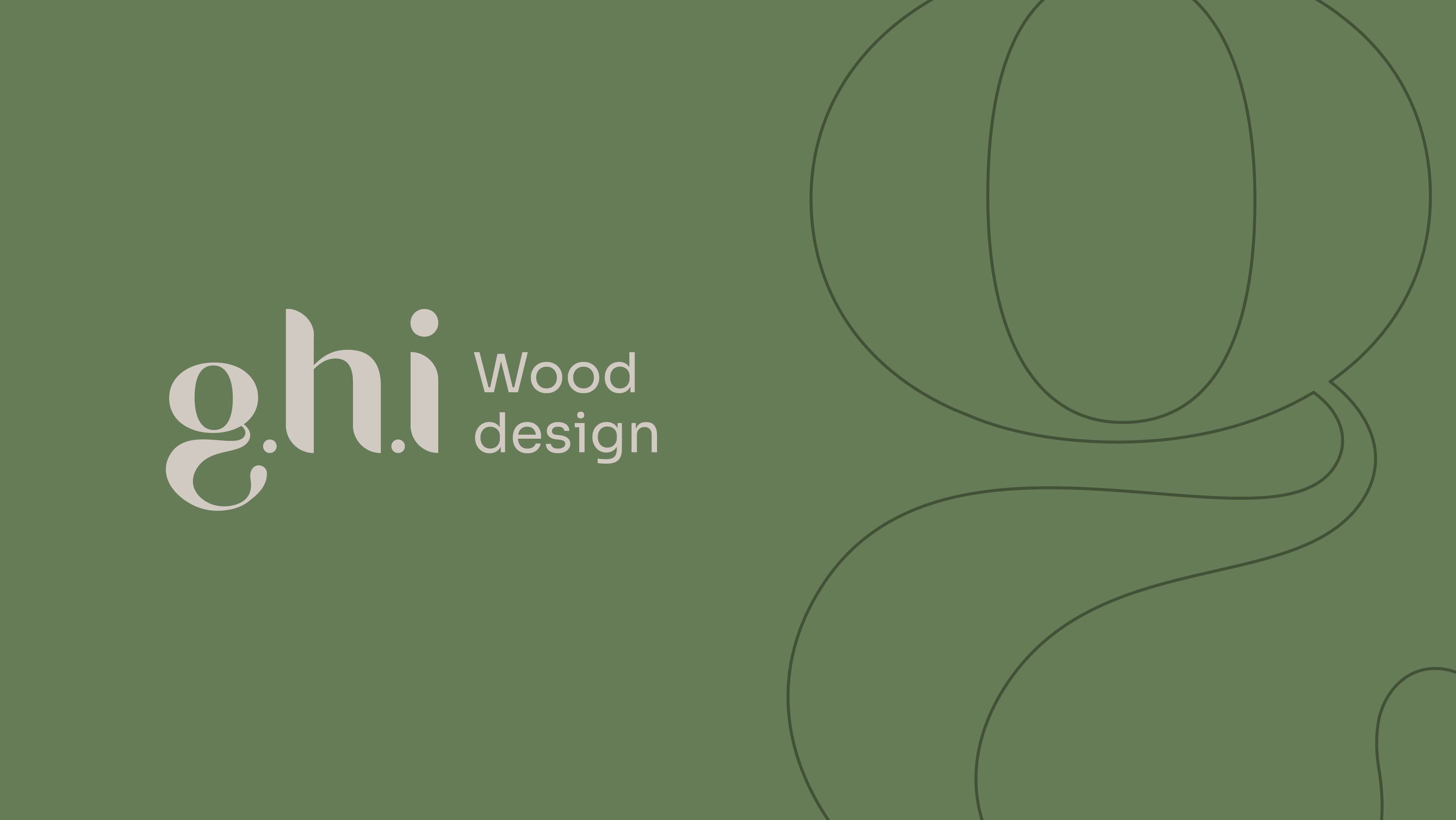 Quattrolinee Create Identity for Carpenter Shop G.h.i Wood Design