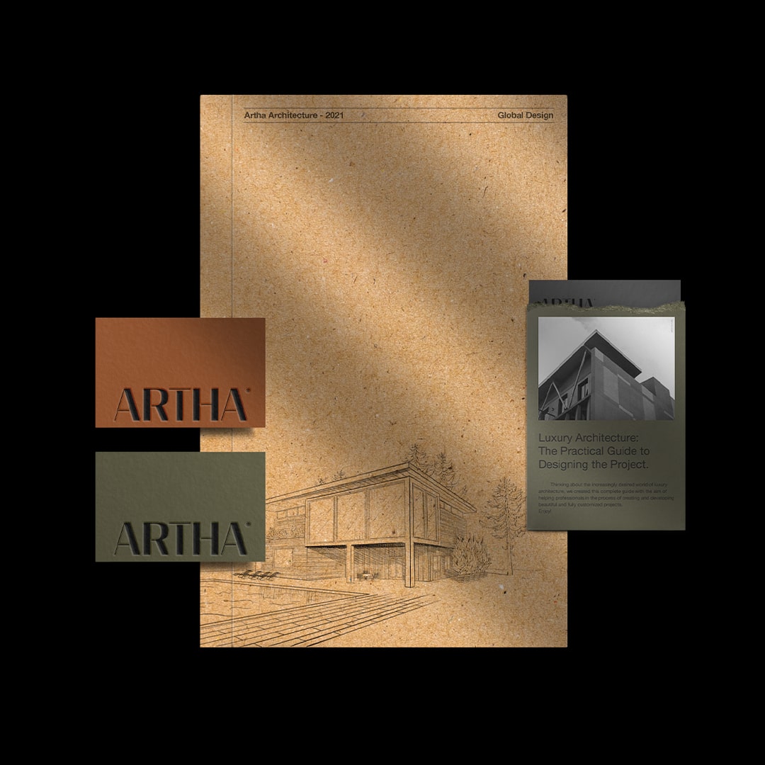 Artha Architecture Branding by Lucas Queiroz Design