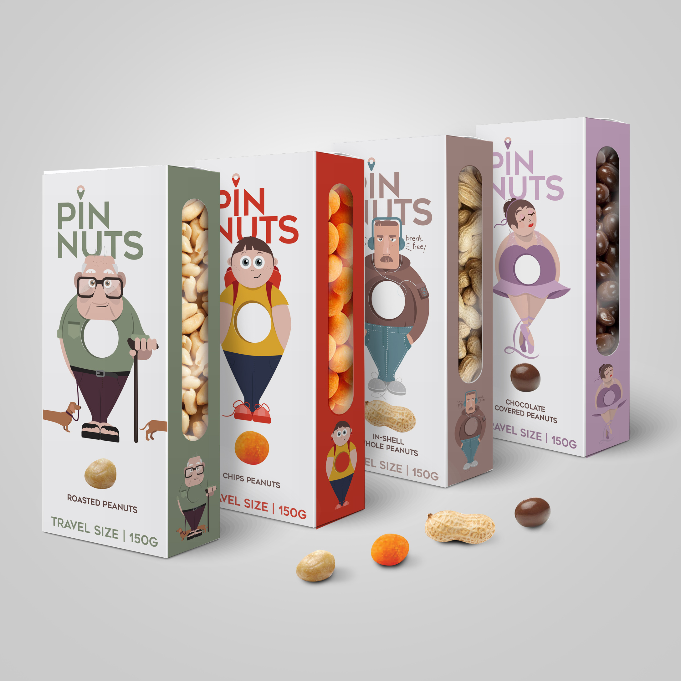 Pin Nuts Packaging Design Concept by Dalibor Smileski - World Brand Design  Society
