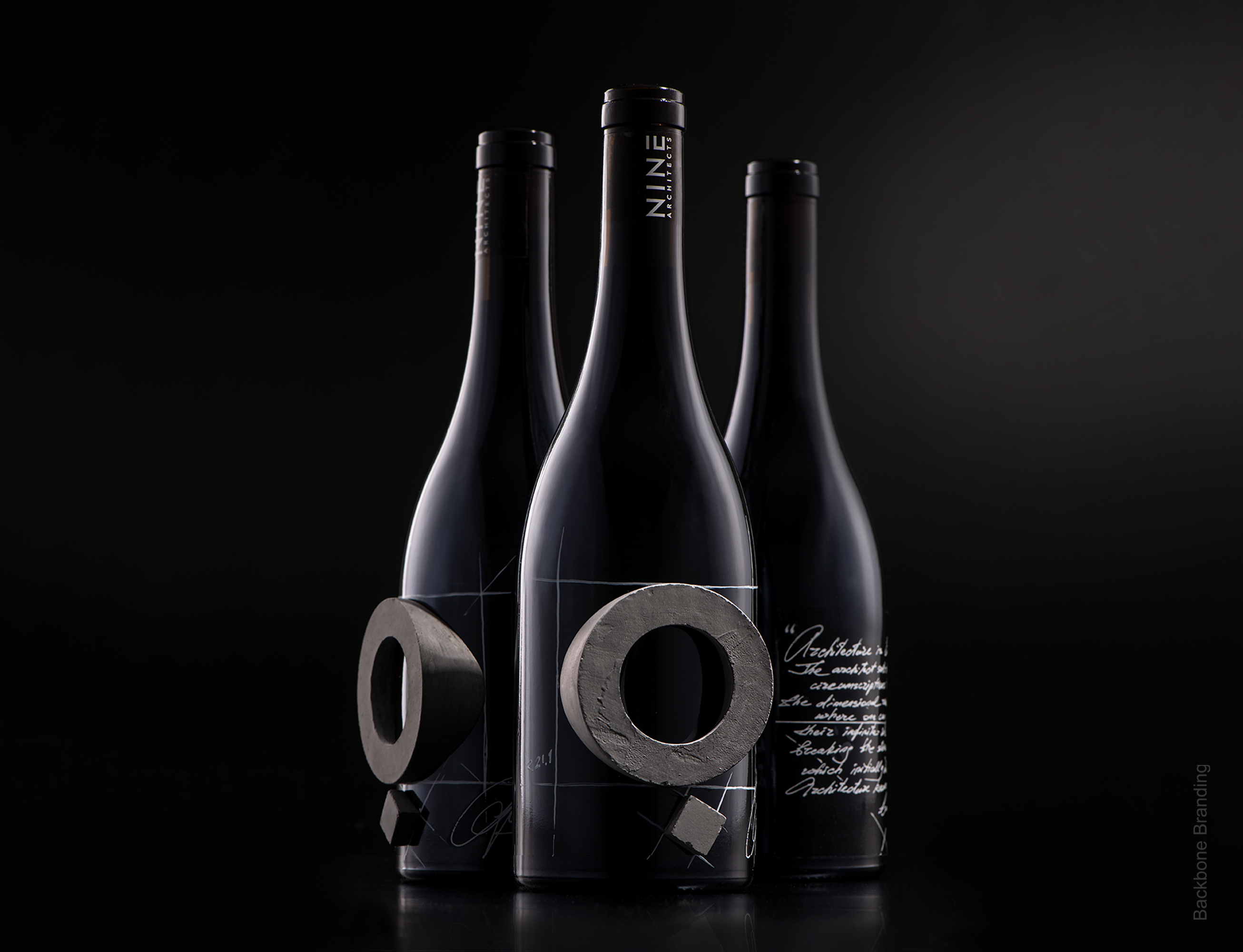 Self Promotional Wine Packaging Design by Backbone Branding