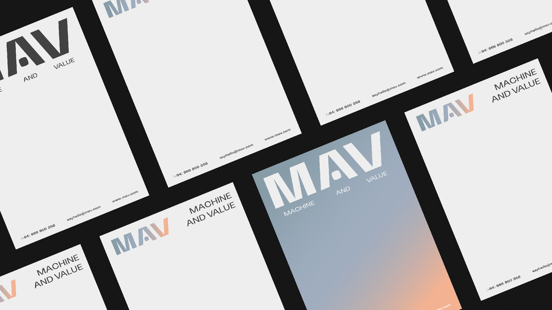MAV Brand Identity and Logo Design by Overlay Vietnam