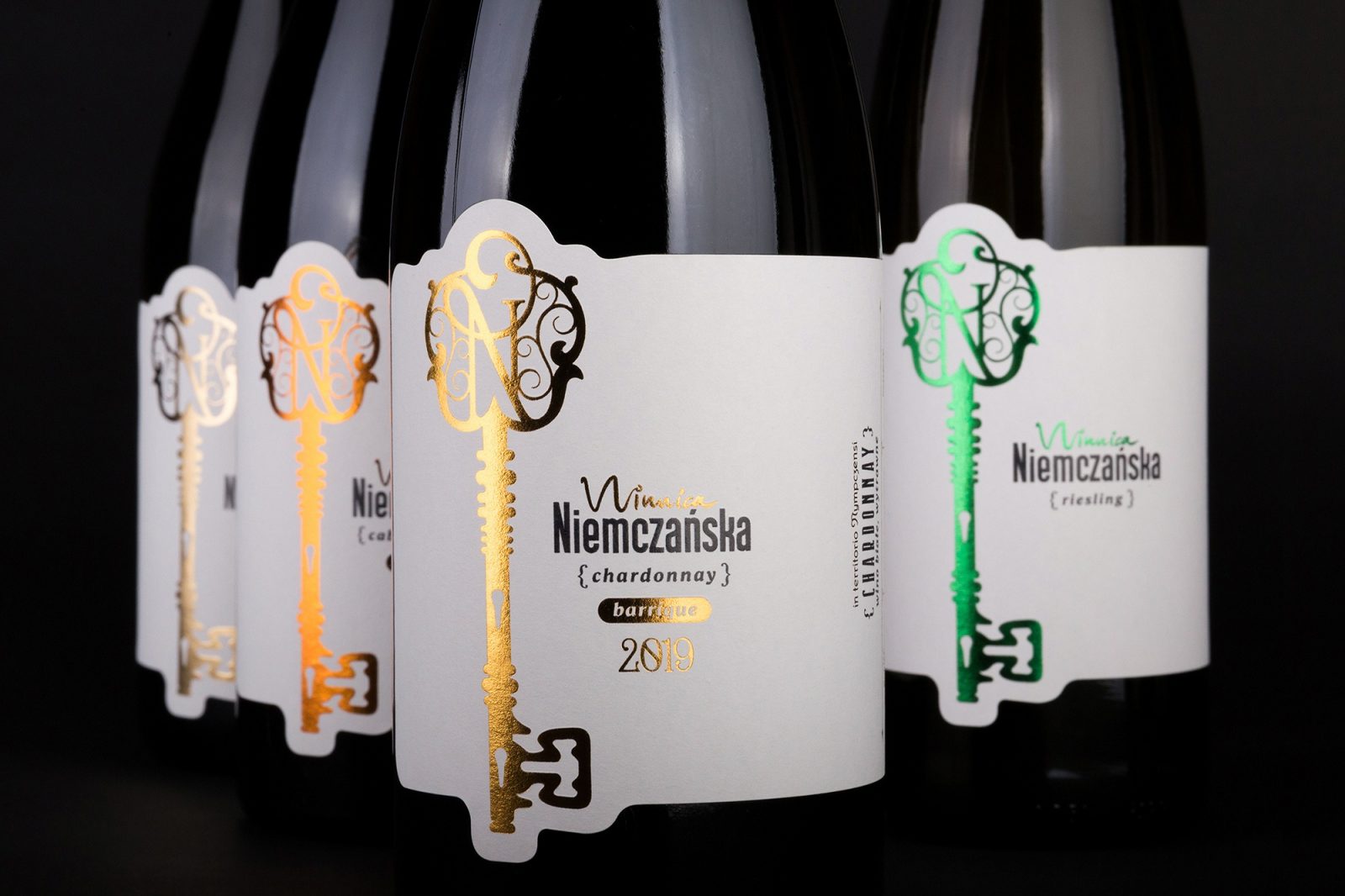 Foxtrot Studio Create Wine Label Range for Winnica Niemczańska