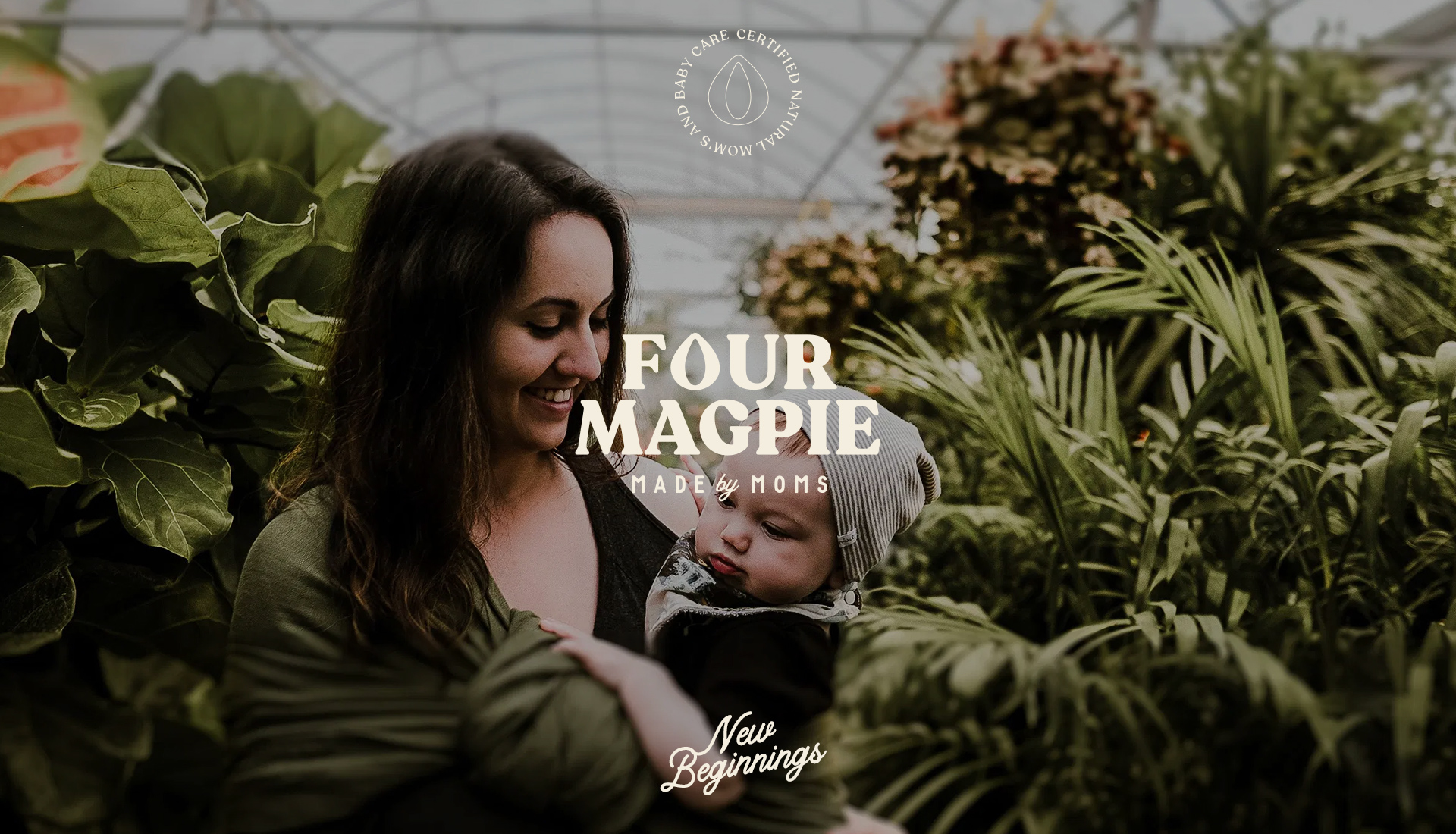 Four Magpie Mom & Baby Care Branding and Packaging Design Concept
