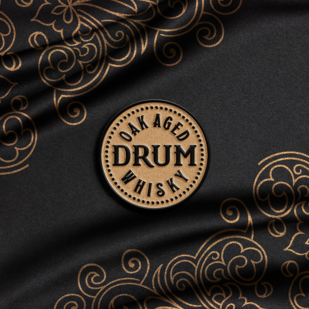 BlackMoon Studio Drum Whisky Packaging Label Design for Bali-Based Astidama  Distillery - World Brand Design Society