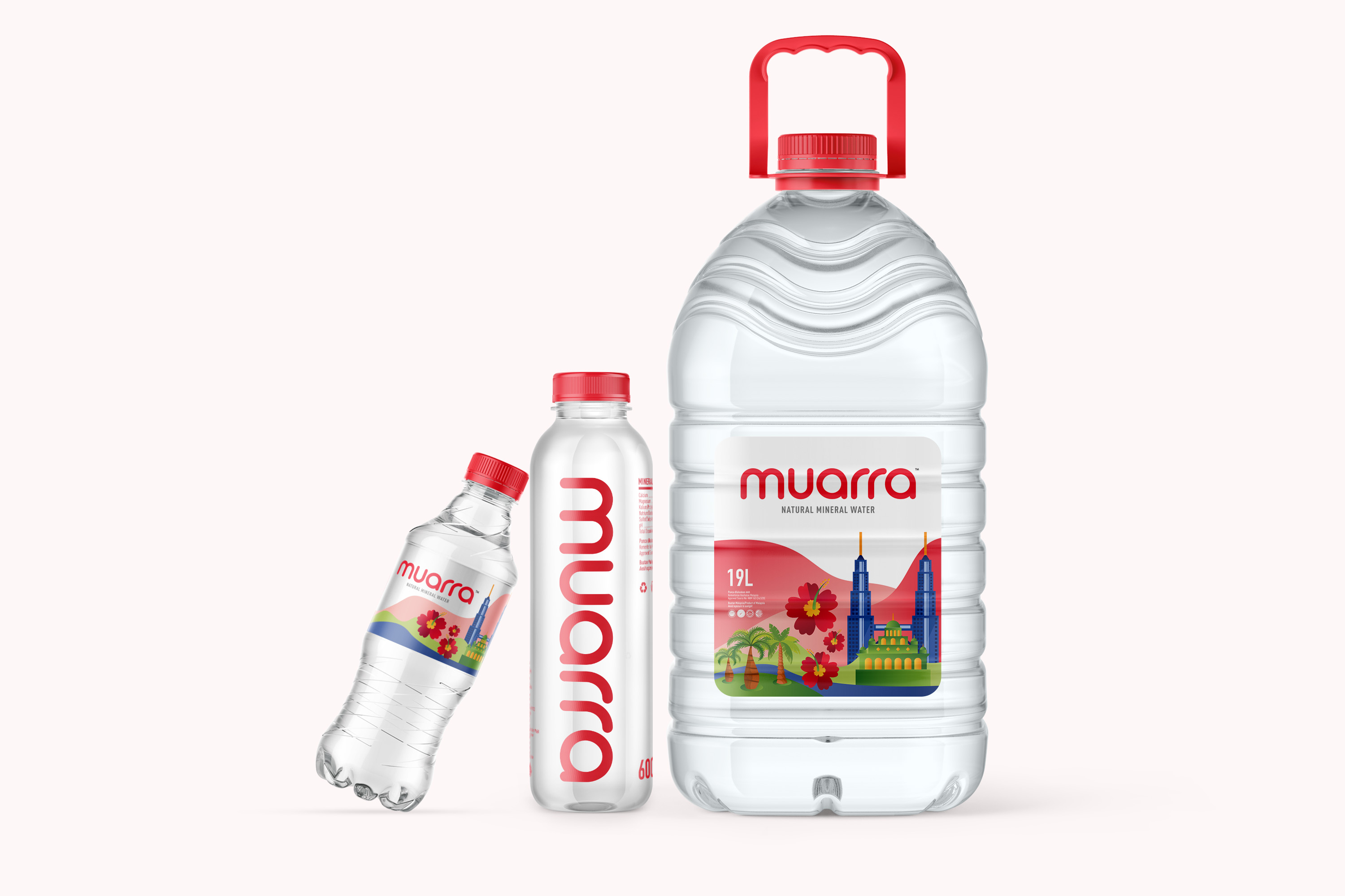 Widarto Impact Created the Brand Identity and Packaging Design for Muarra Mineral Water