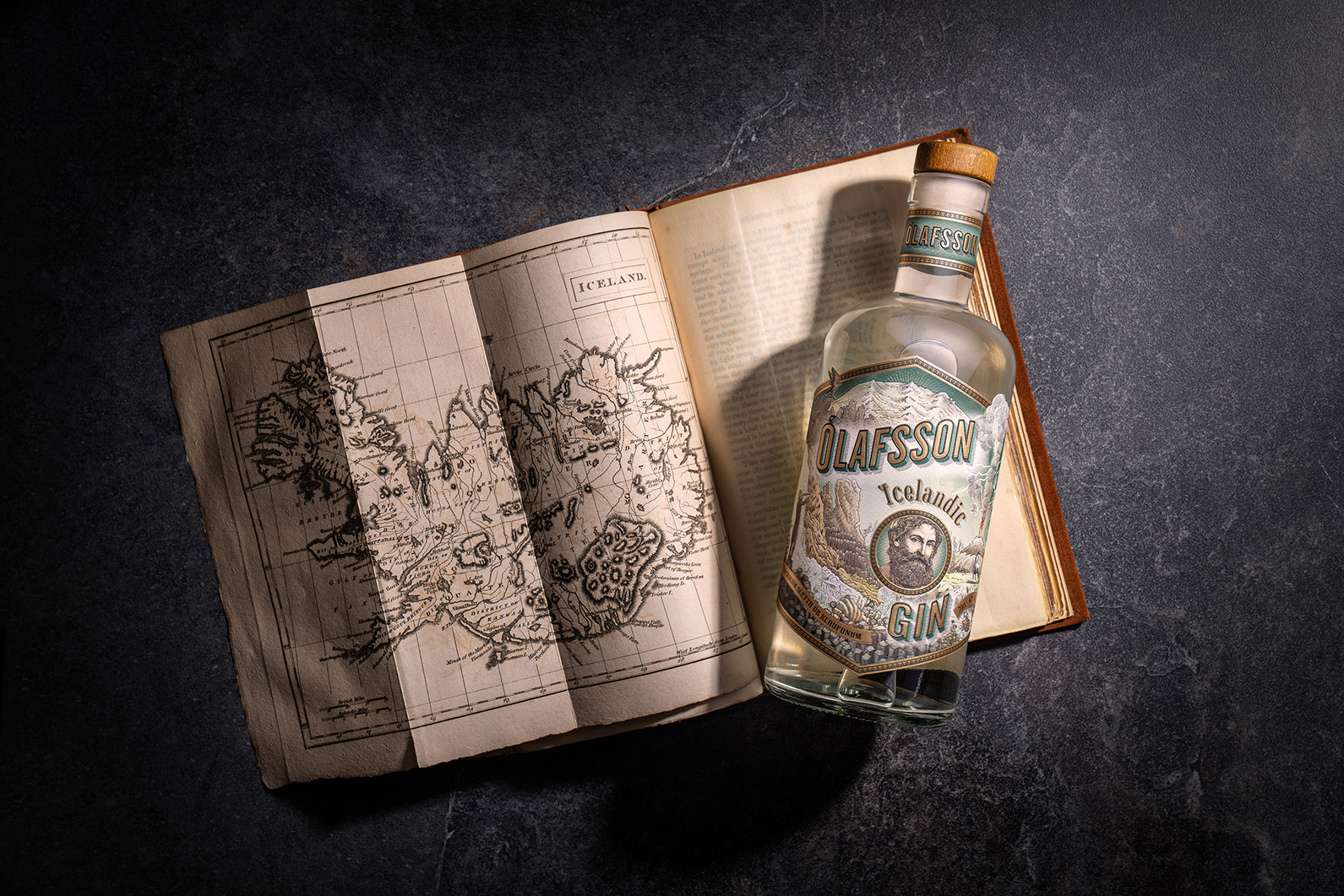 Olafsson Icelandic Gin Packaging Design by The Rooster Factory