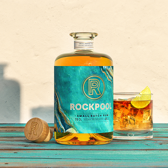 The BlackMoon Studio Creates Brand and Packaging Design for RockPool Rum