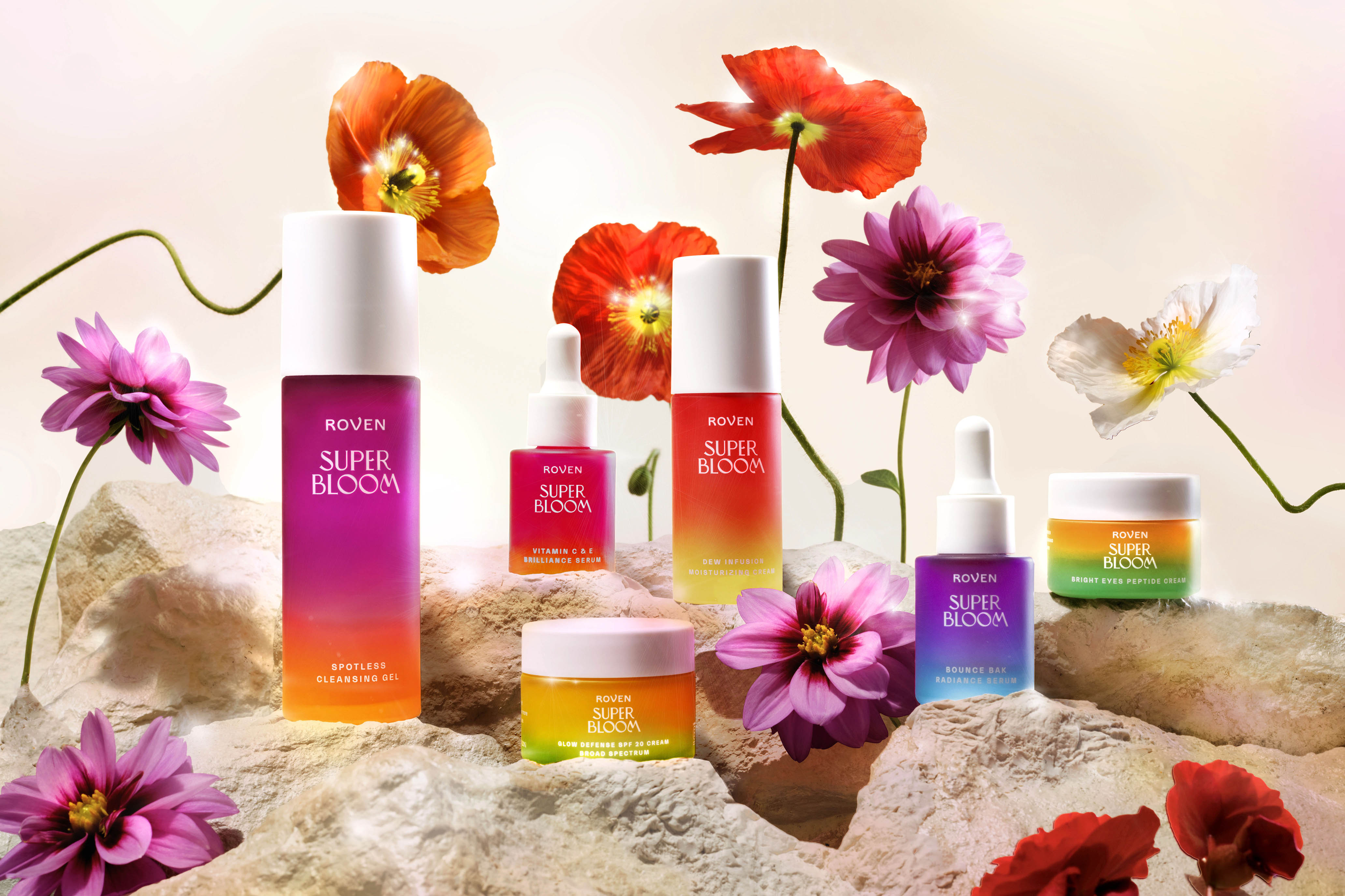 Grove Collaborative SuperBloom Skin Care Brand Identity and Packaging Design by Hatch Design
