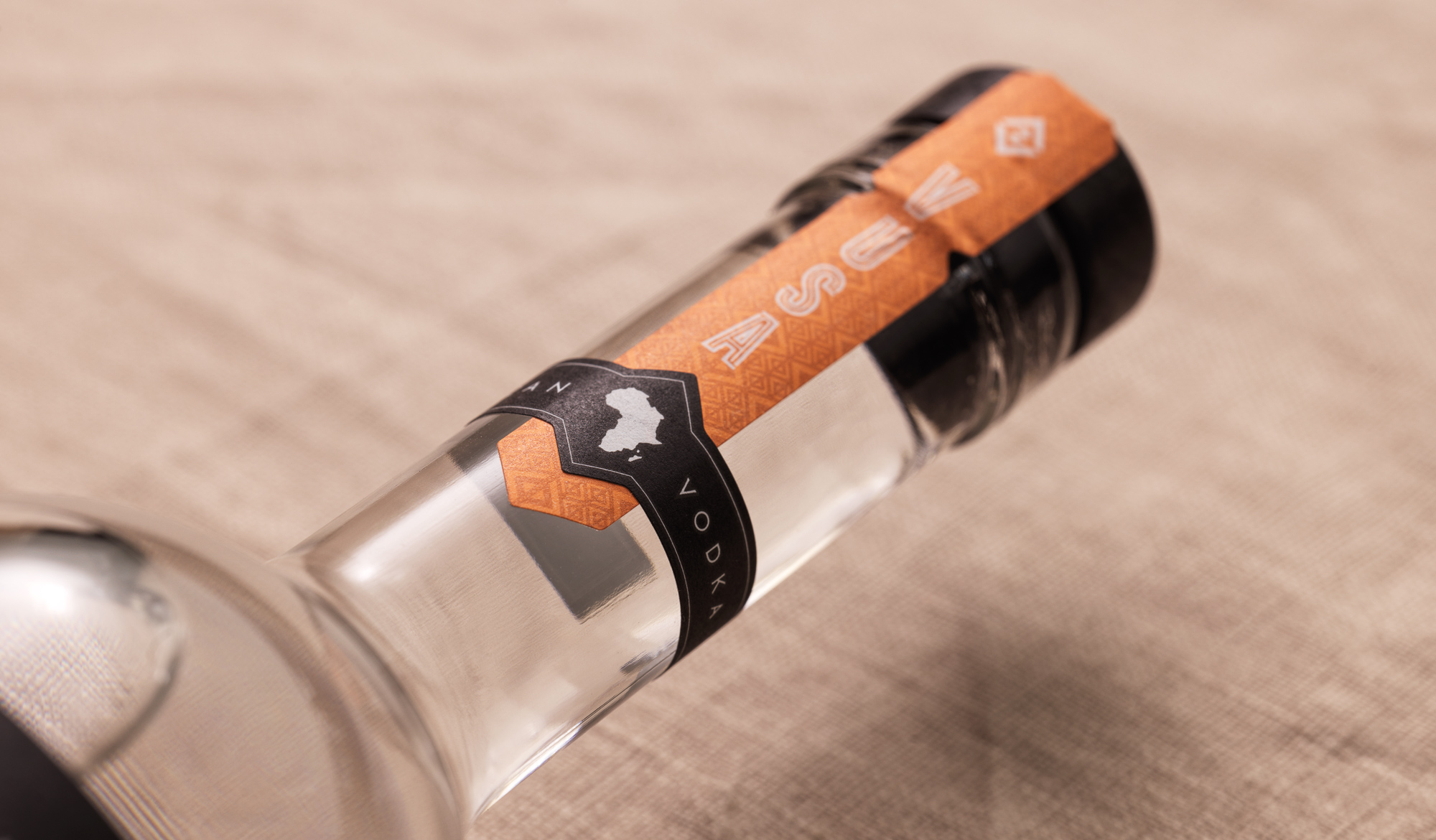 Backbar Studios Creates Bold Rebrand Design for Vusa Vodka