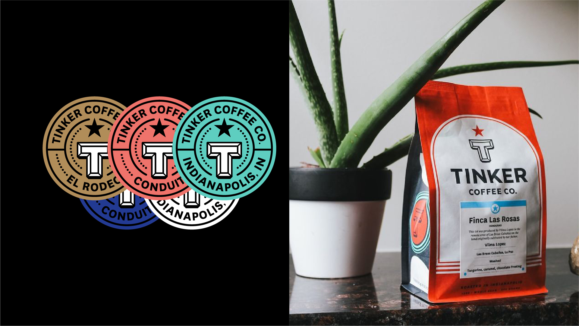 Tinker Coffee Brand Refresh Created CODO Design