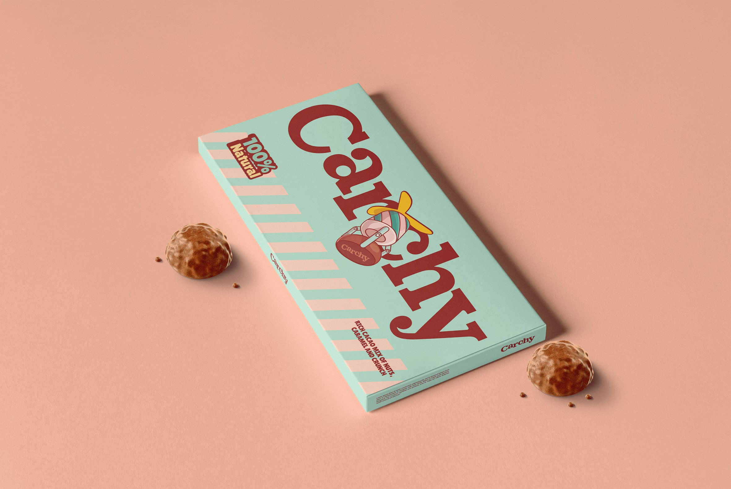 Sheikh Branding Creates Packaging Design for Carchy Hand Made Chocolate