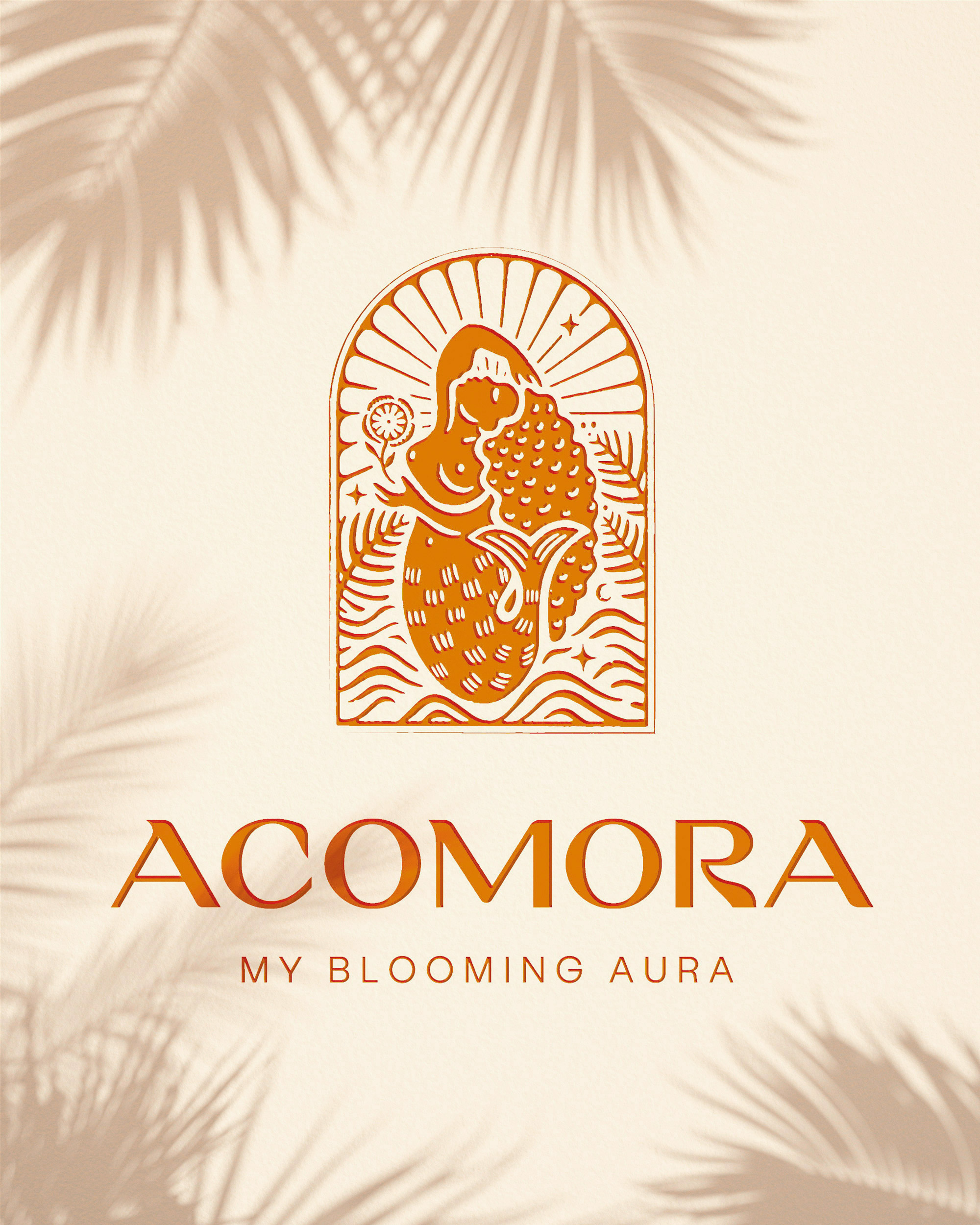 Acomora Cosmetics Packaging Design Created by Petitmoulin Studio