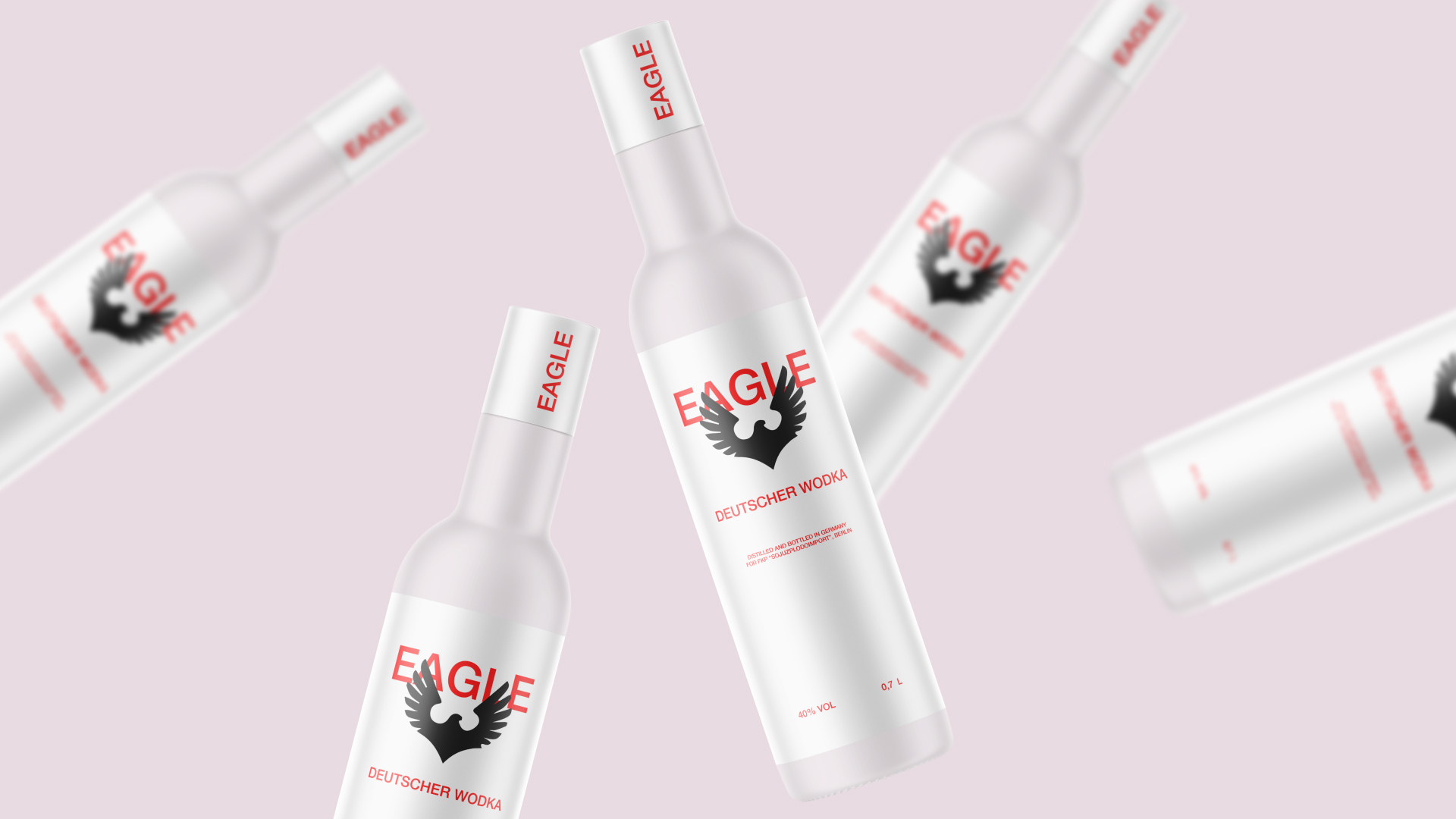 Student Victoria Gumarshina Creates Packaging Design Concept for Eagle Vodka