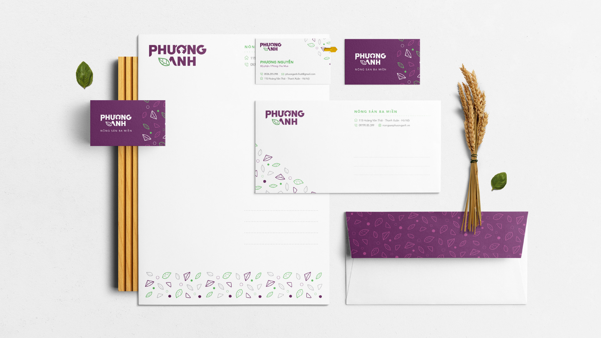 Branding Design for Phuong Anh