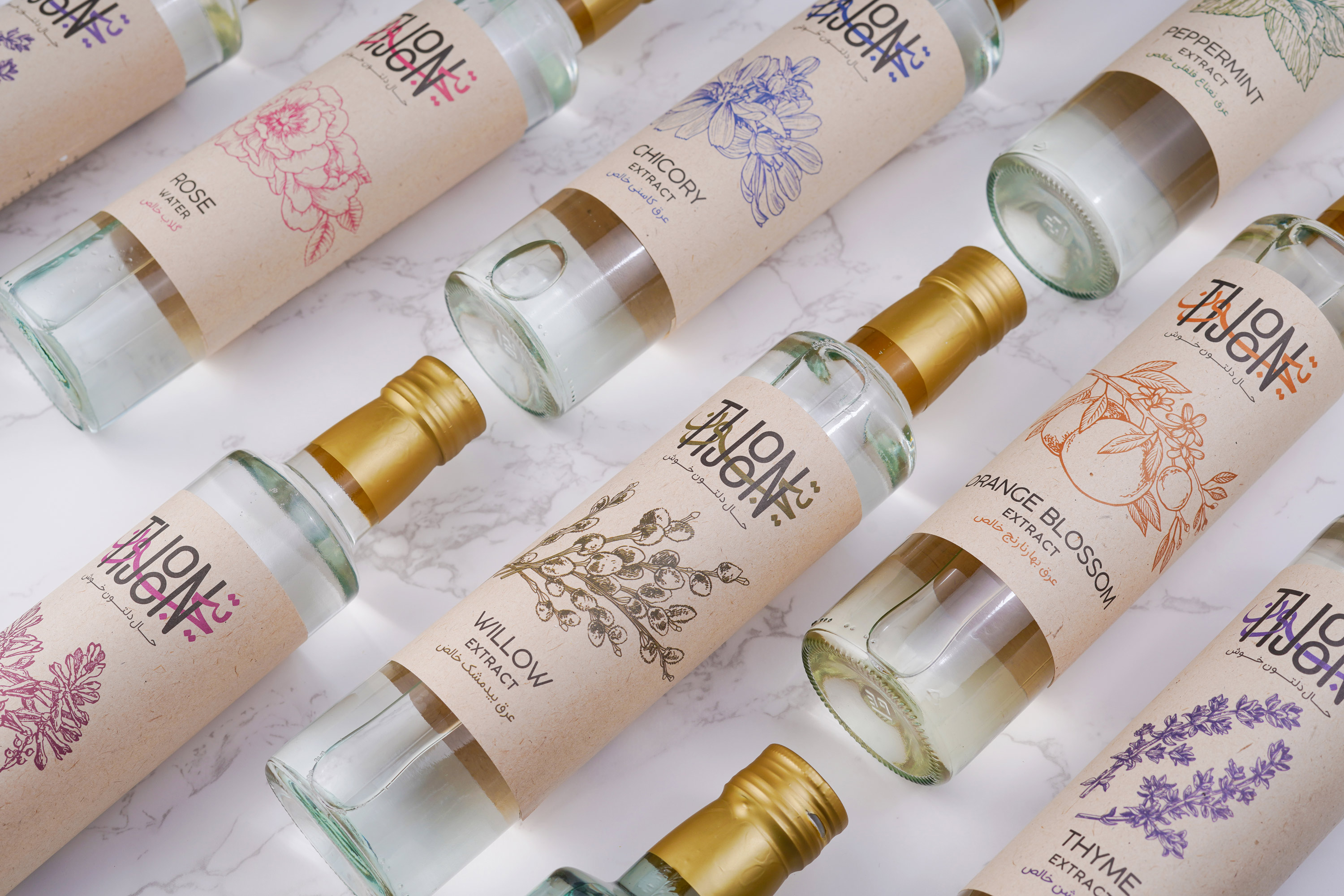 Tijoon Extracts Brand Label Design and Packaging