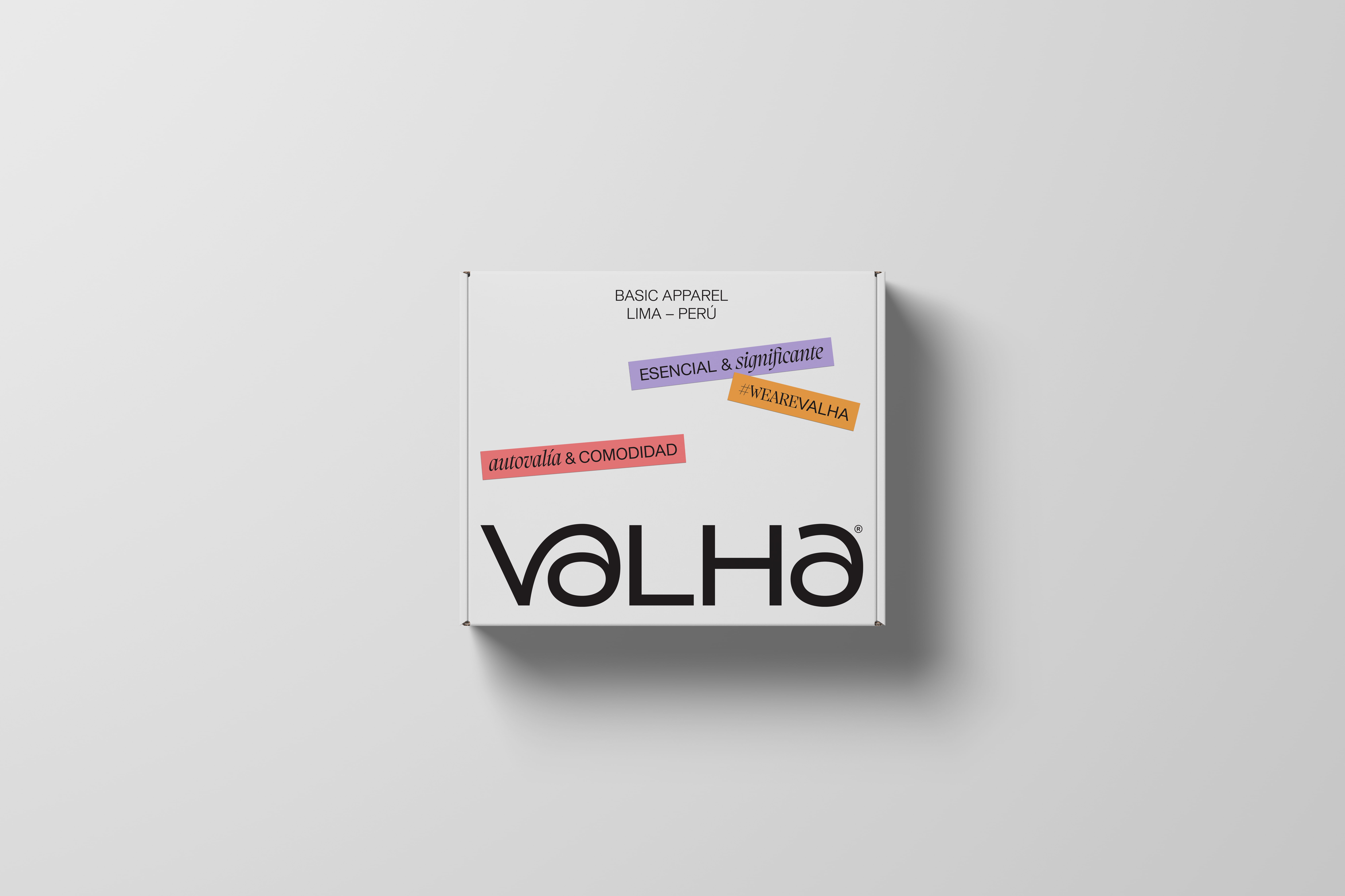 Brand Identity for Valha a Basic Apparel Brand by Kisho