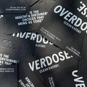 Atelier Nese Nogay Creates Overdose Cafe Branding