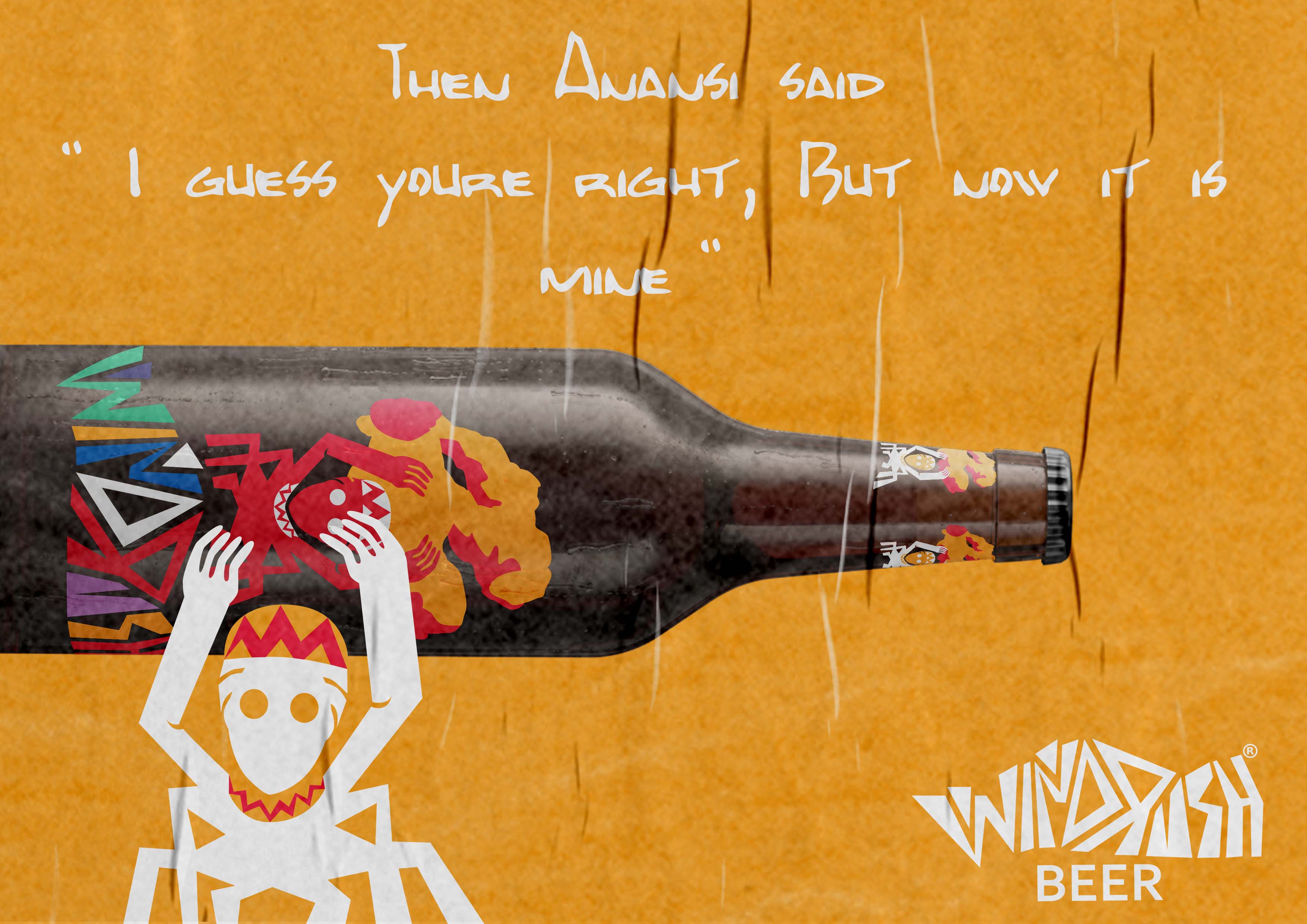 Packaging Design for Windrush Beer by DanielMilnerDesign
