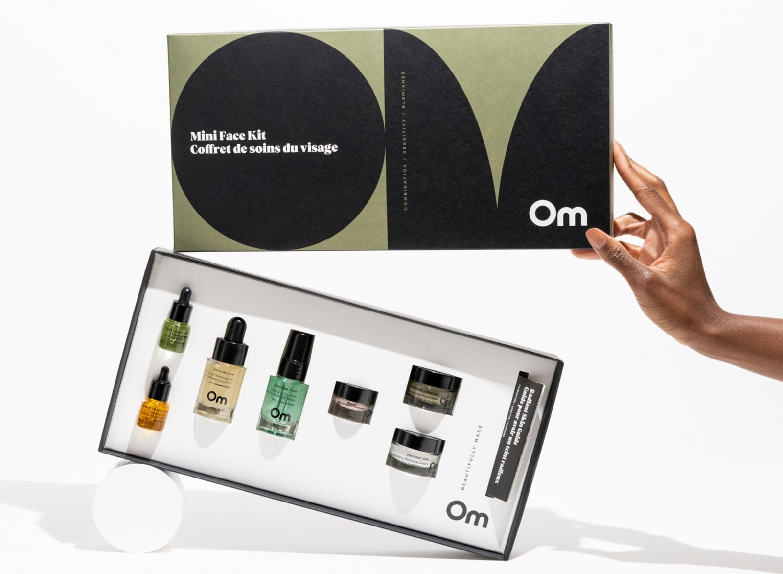 Om Organics Skincare Brand Design