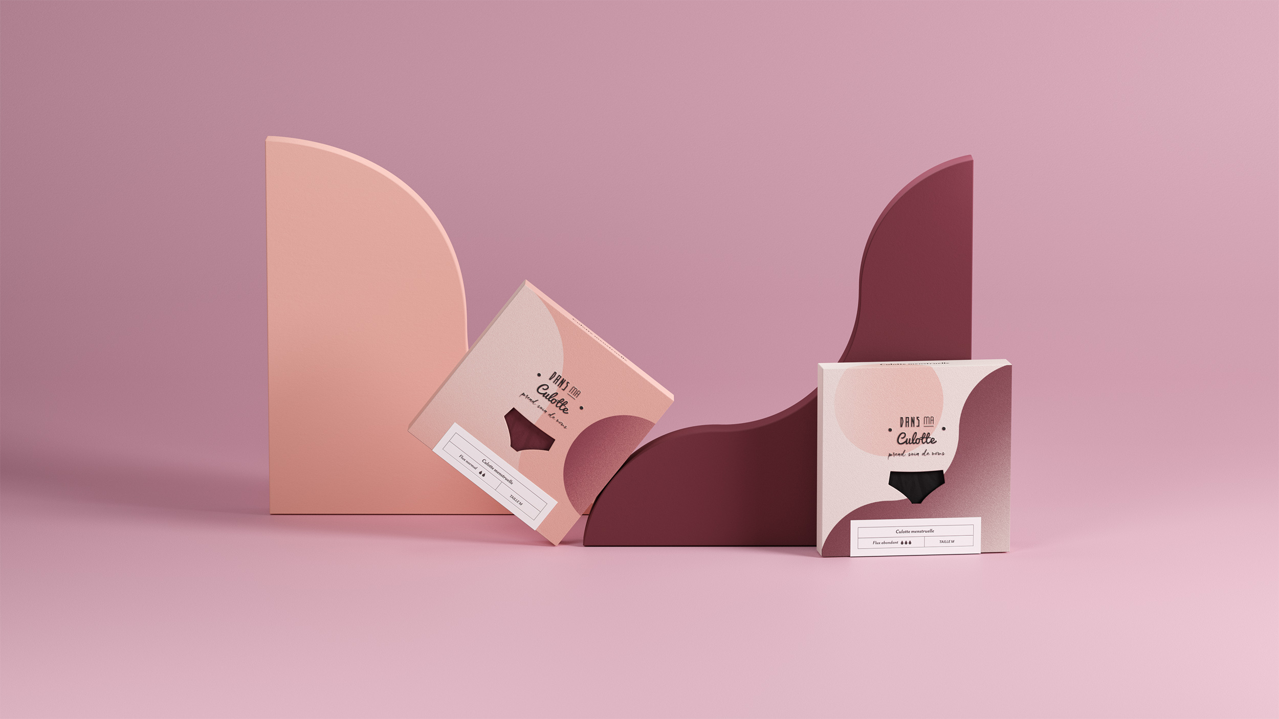 Chloé Camille Creates Packaging Design for Dans Ma Culotte