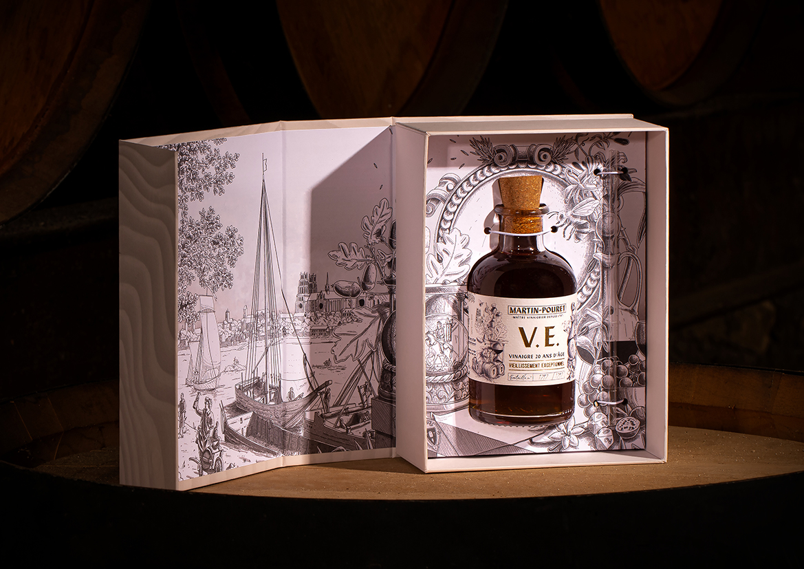 Packaging Design for Vinaigre V.E. – Martin Pouret by Oeil pour Oeil