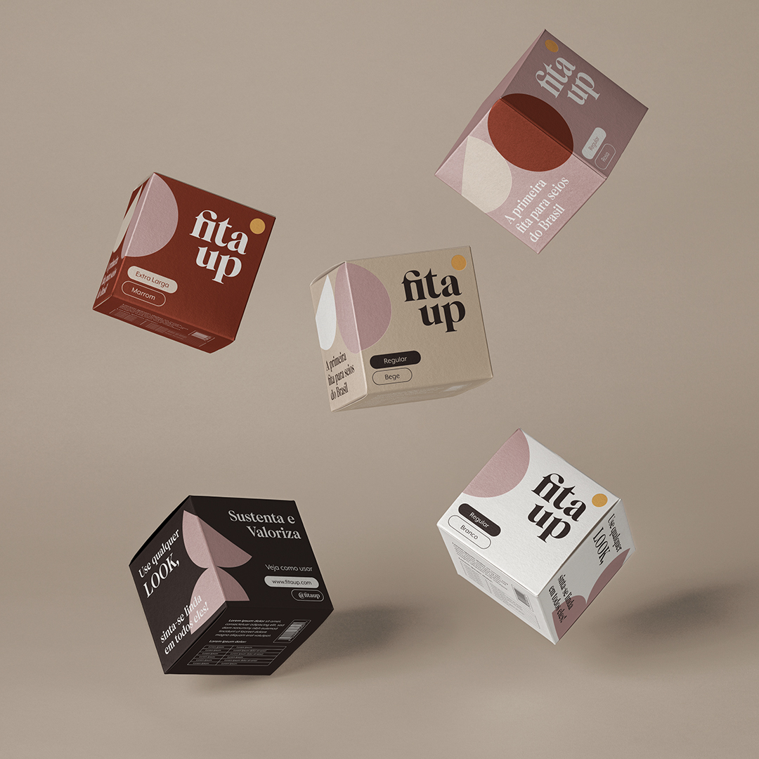 Visual Identity for Fita Up the First Brazilian Breast Tape
