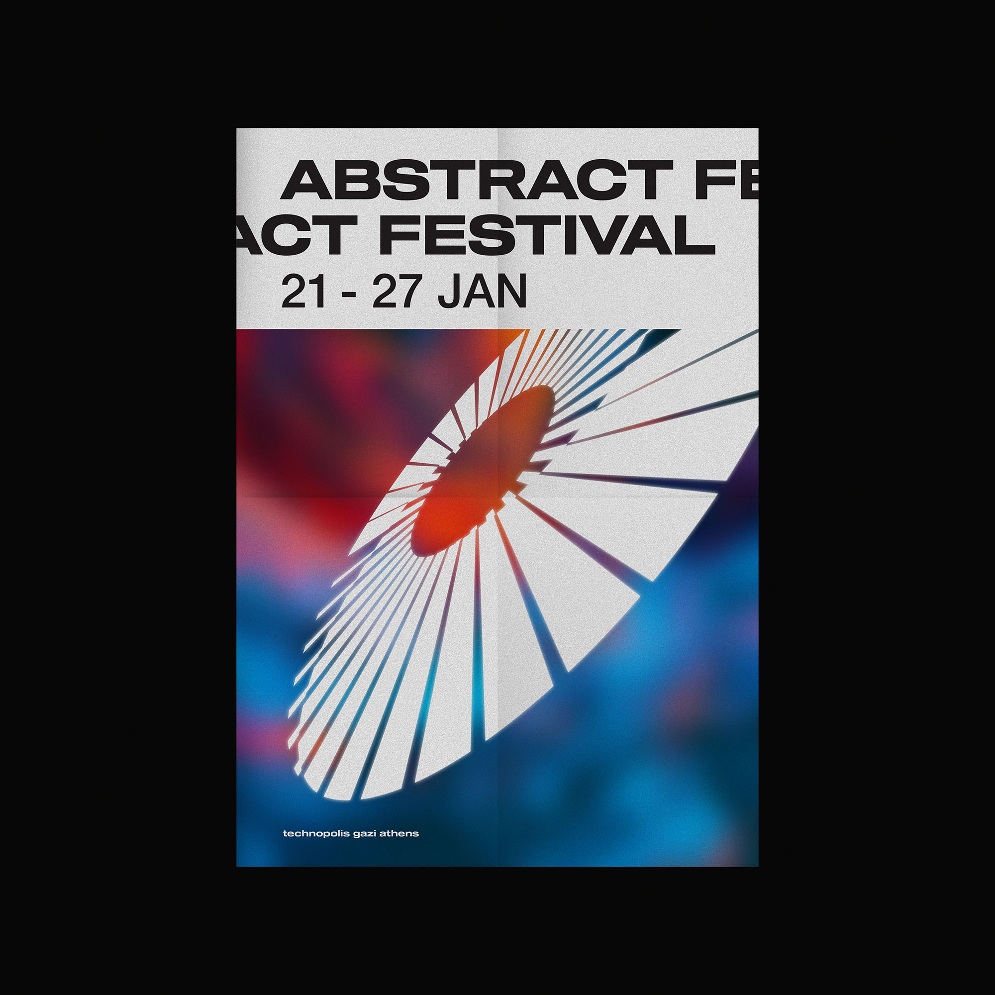 Abstract Festival Athens Branding by John Giannis