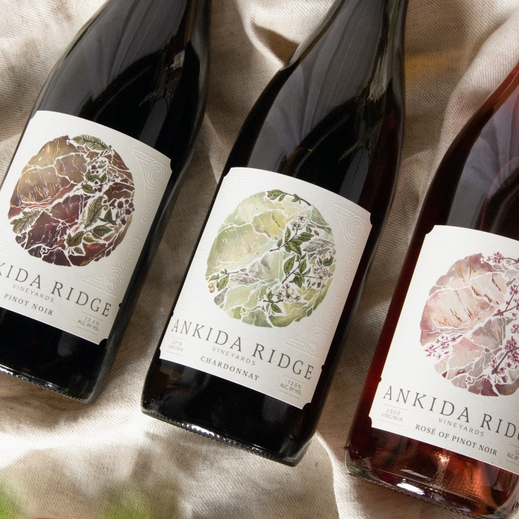 Ankida Ridge Vineyards Packaging Design by Watermark Design