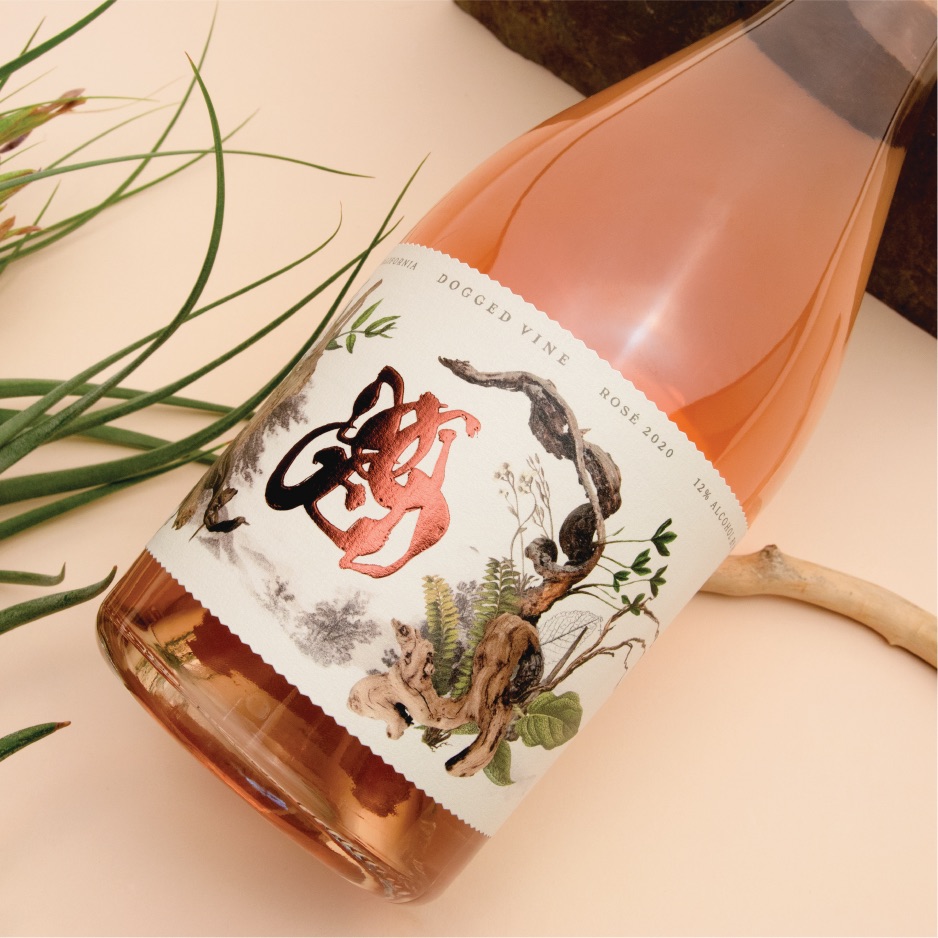 Dogged Vine Label Design by Watermark Design