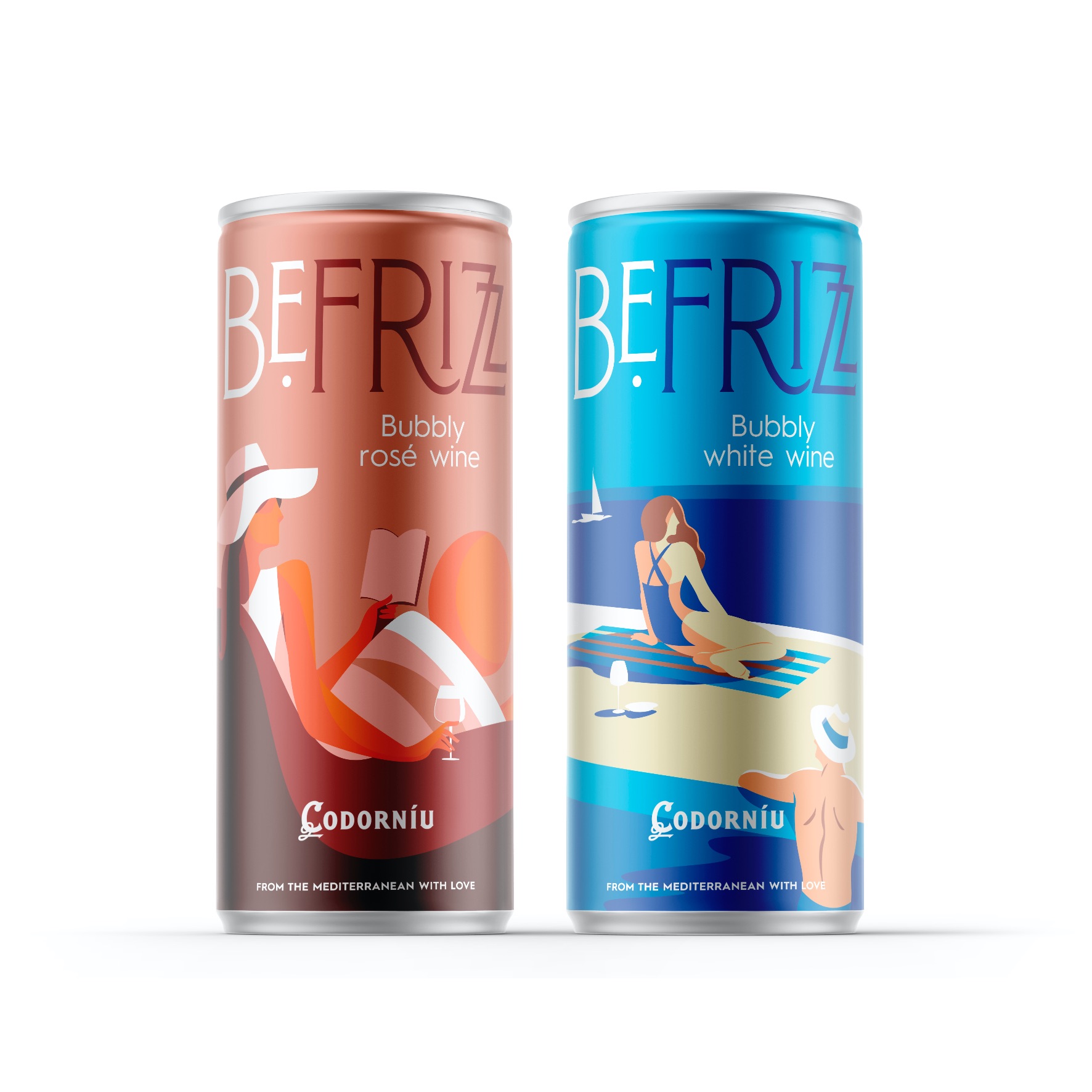 BeFrizz Packaging Design by Supperstudio