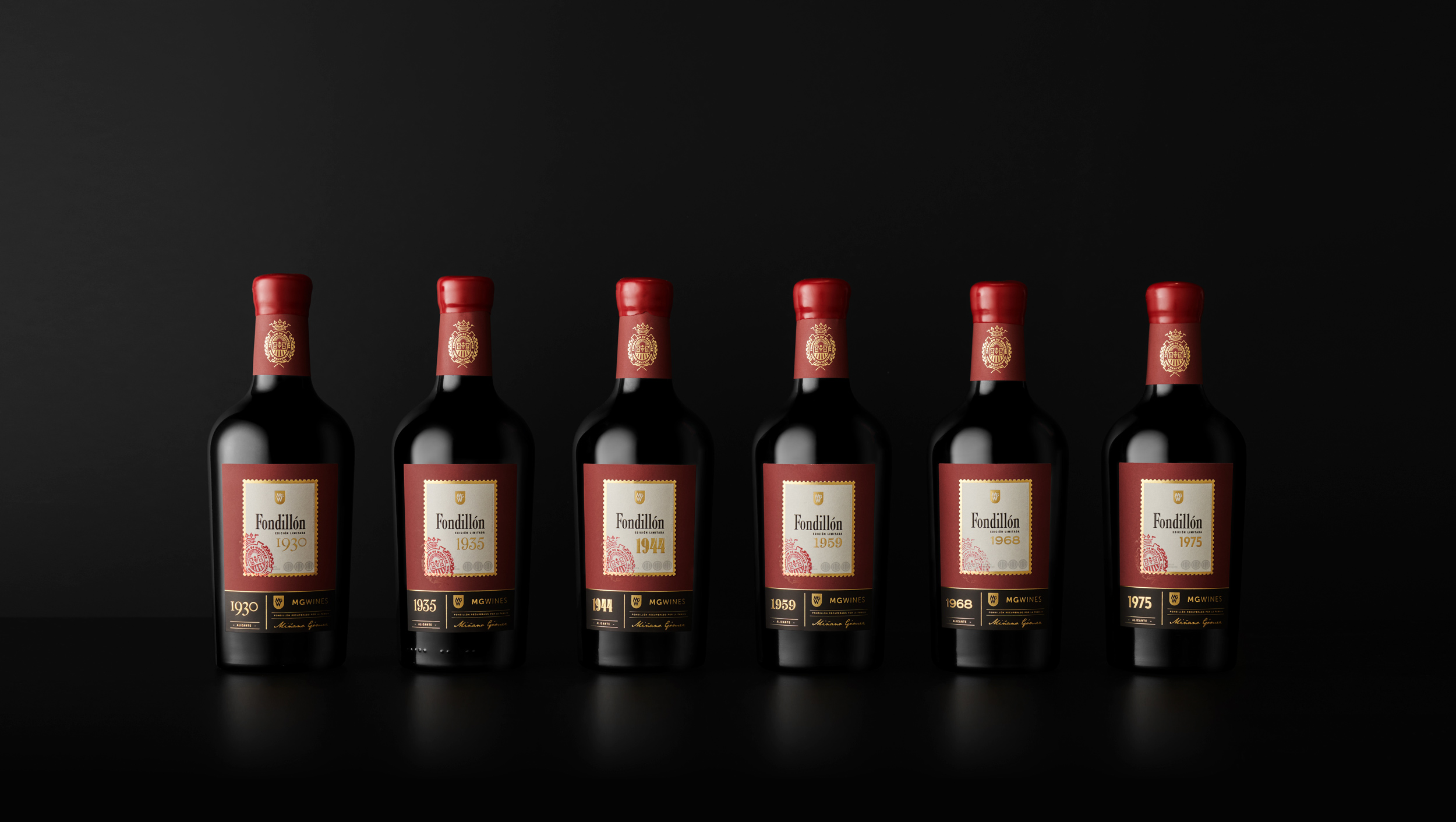 Fondillon 80 Wine Packaging Design by Maba