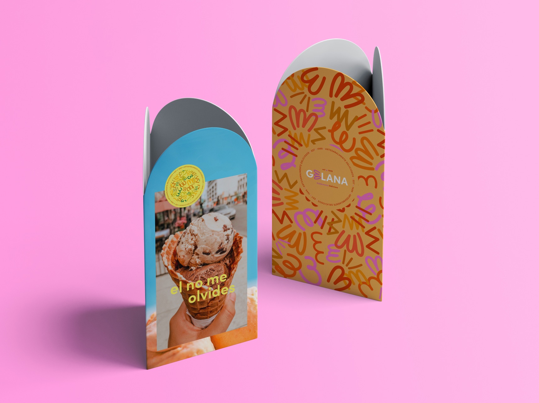 Ice cream packaging design: beauty and taste in a box