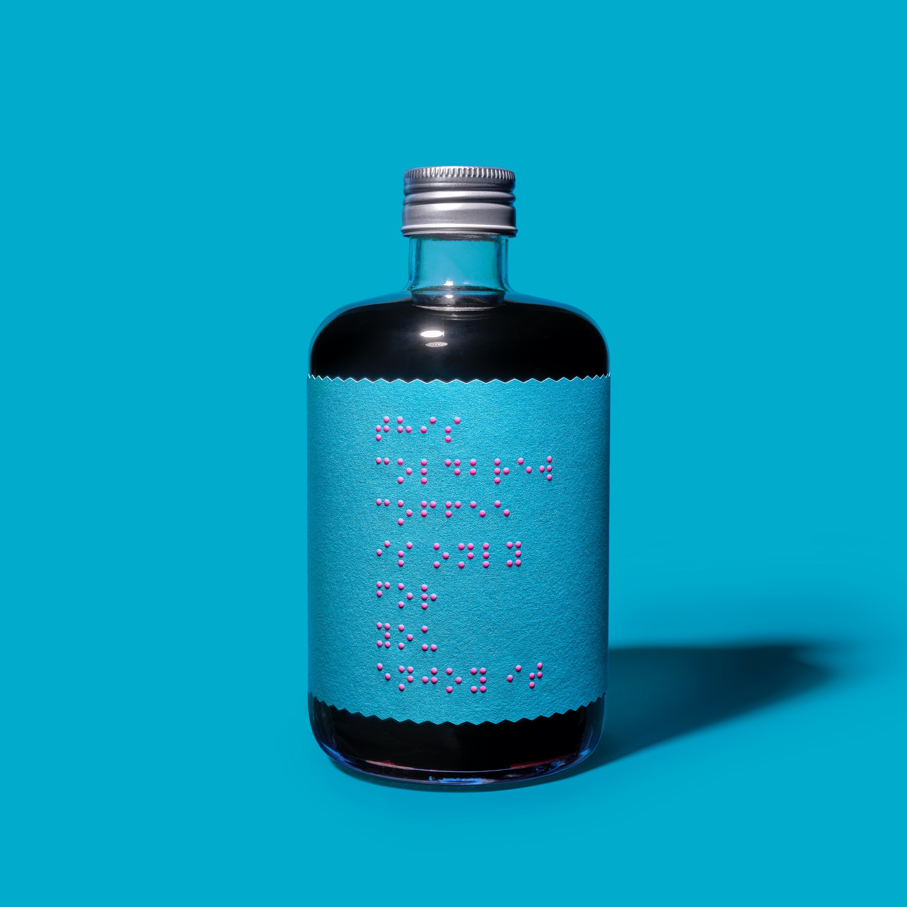 Only for Your Eyes Packaging Concept Developed Exclusively in Braille for a Cold Brew Coffee Drink