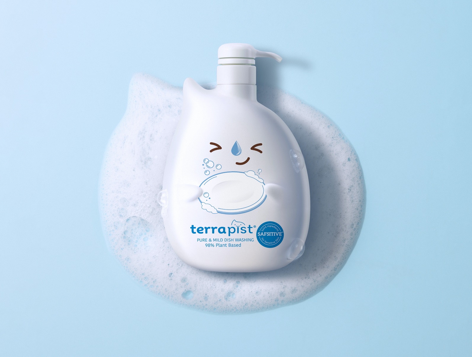 Terrapist Happy Clean Packaging Design by Prompt Design