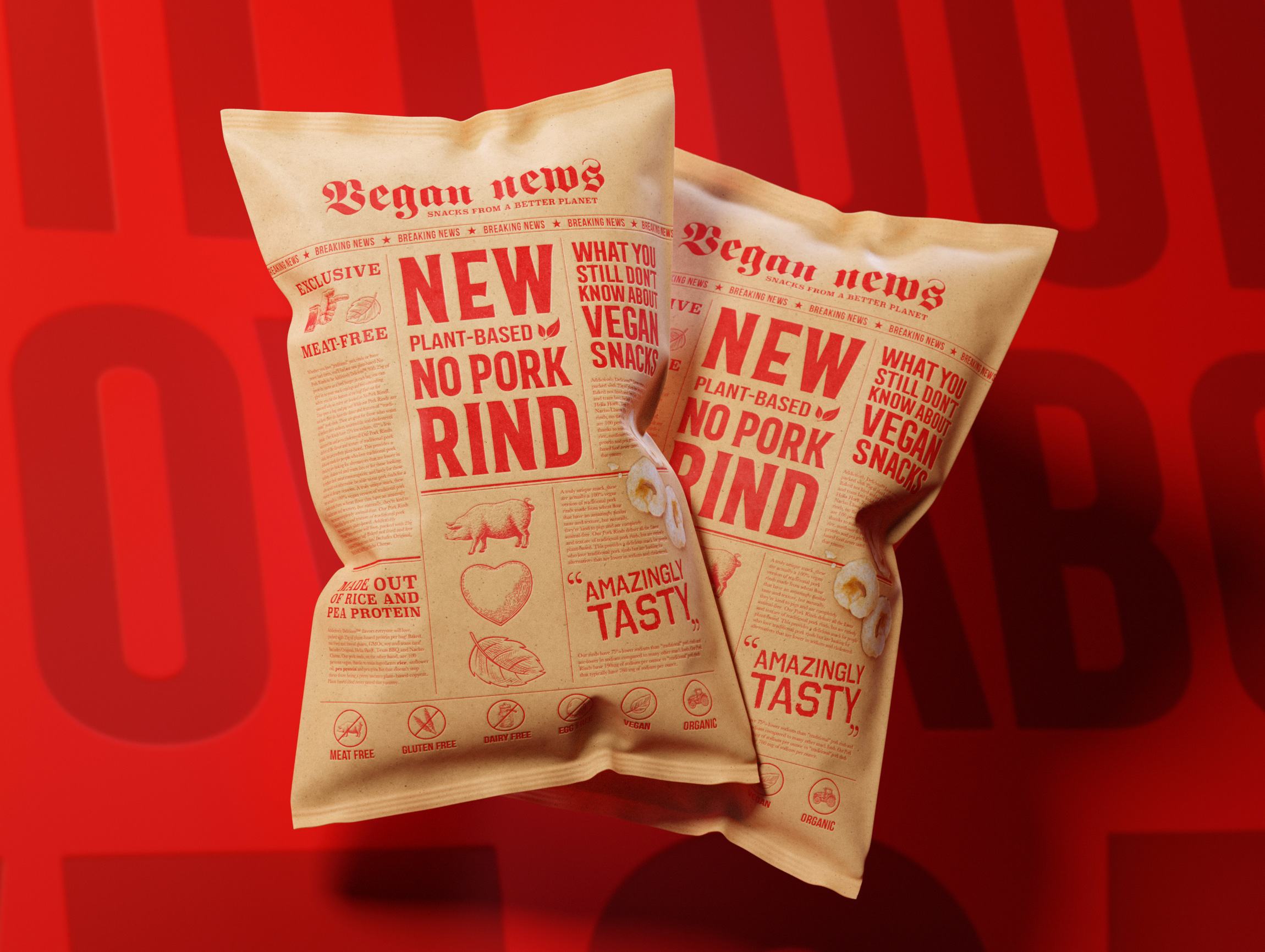 Vegan News! Plan-Based No Pork Rind Chips