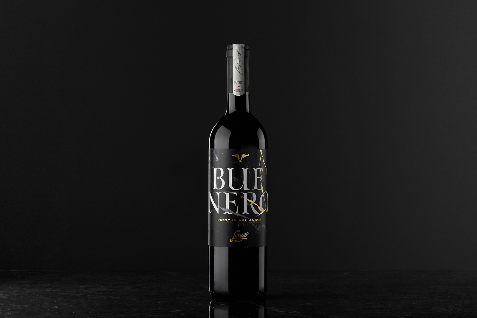 Bue Nero Wine Label Designed BasileADV