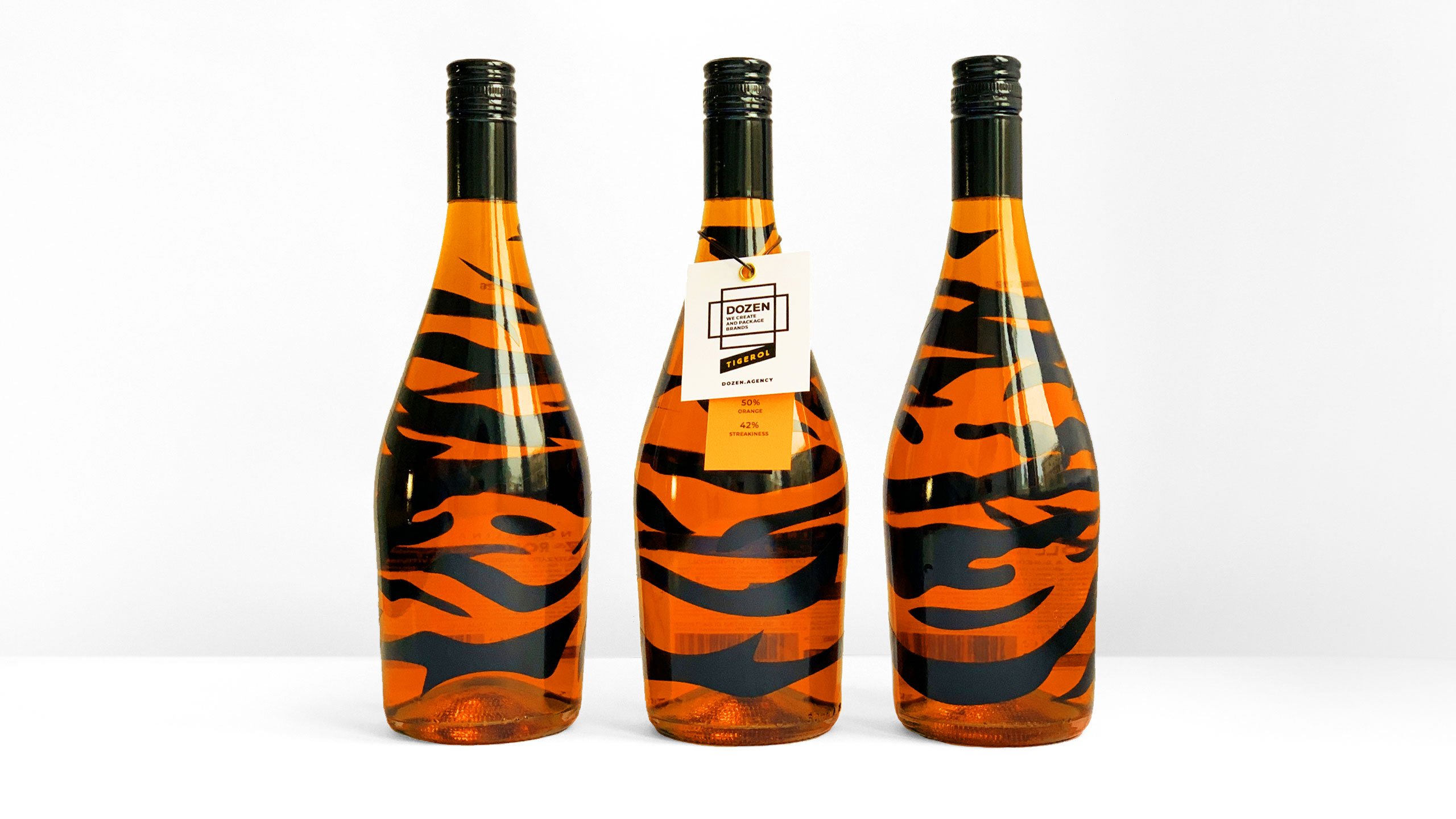 Tigerol New Year’s Gifts for Clients by Dozen Agency