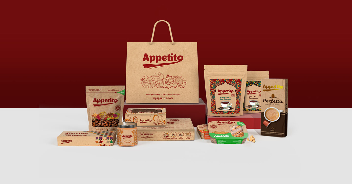 Creative Packaging Design for Appetito