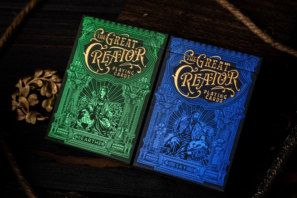 The Great Creator Playing Cards by Widakk Design - World Brand Design ...