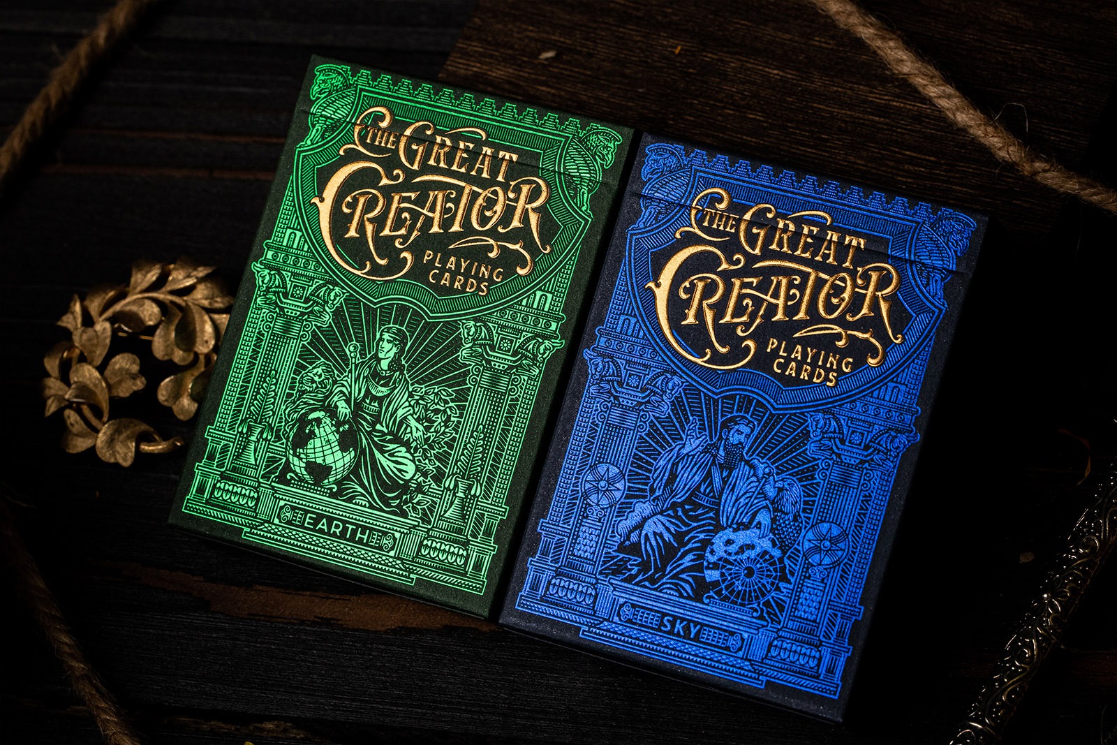 The Great Creator Playing Cards by Widakk Design