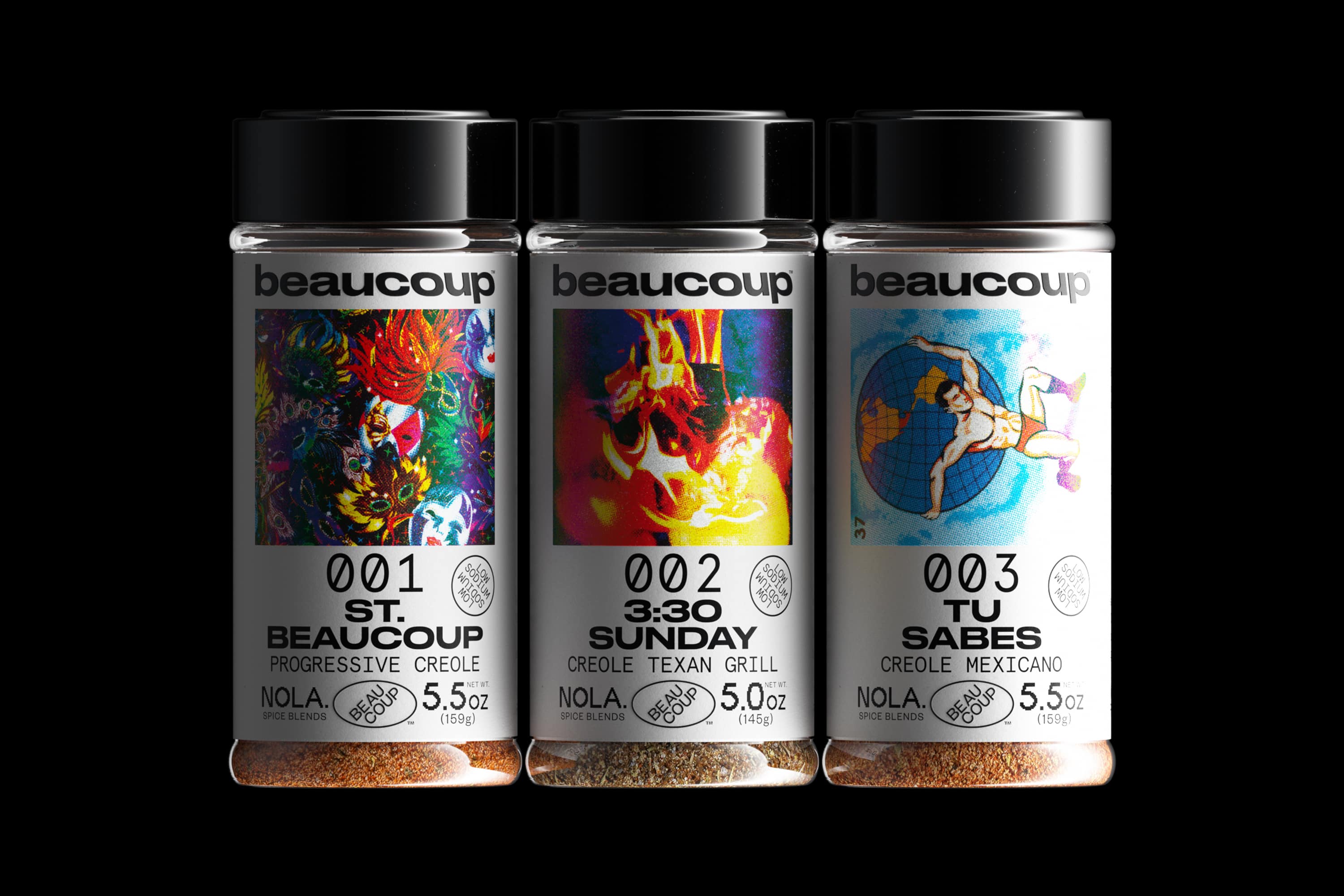 Plot 45 Creates Brand Identity and Packaging for Beaucoup Flavor
