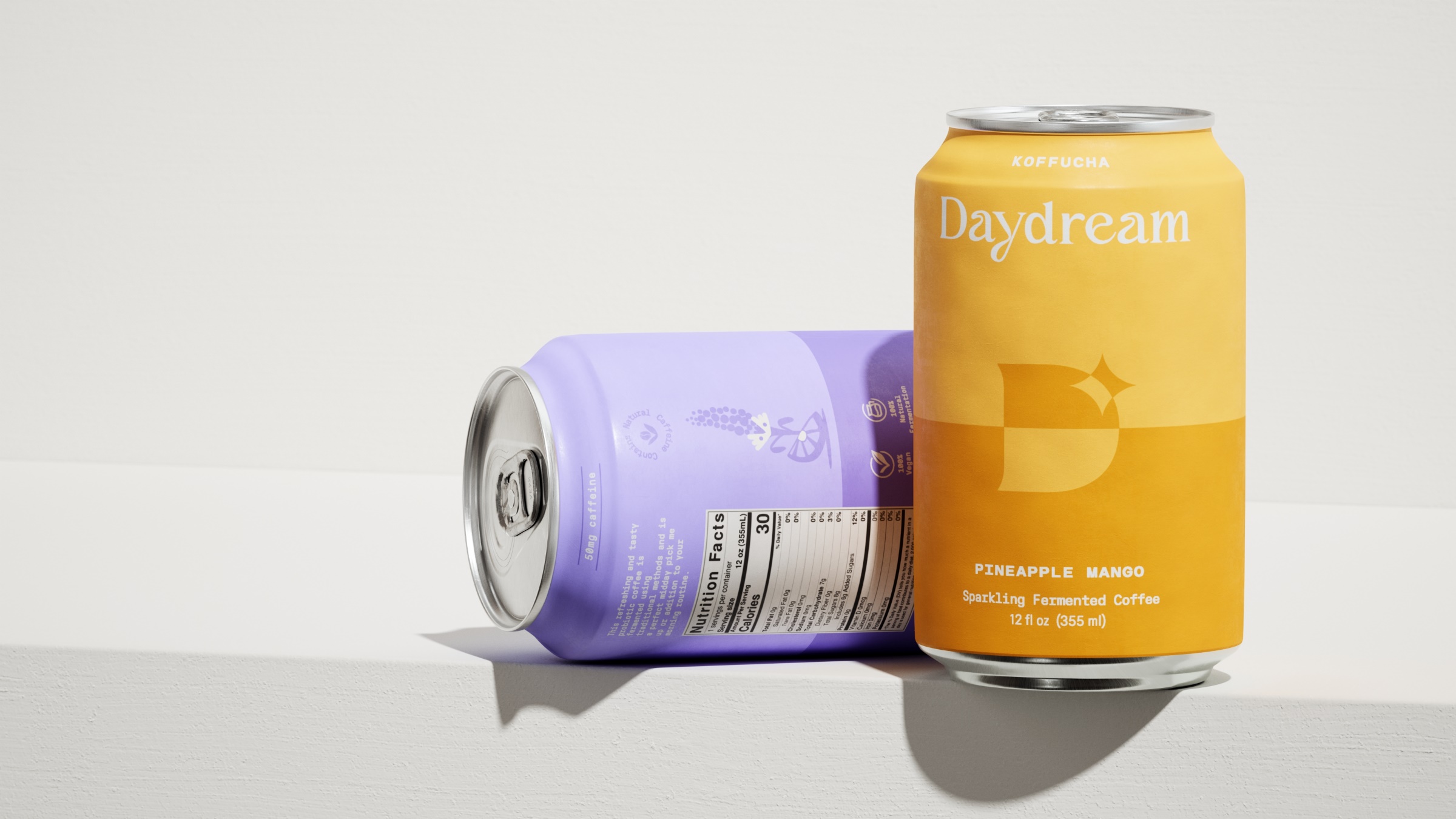 Visual Identity and Packaging Design for Daydream Koffucha
