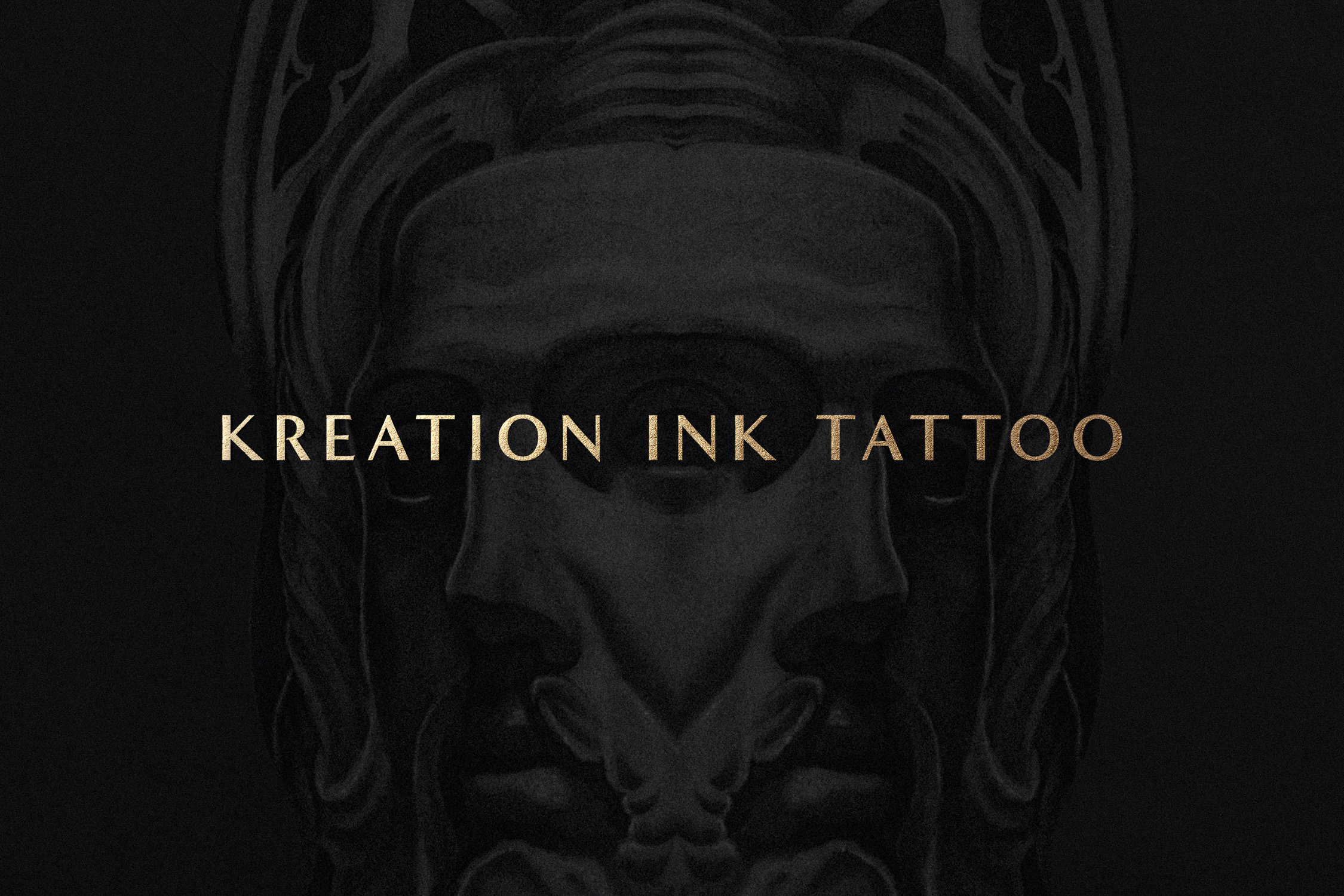 Kreation Ink Tattoo Identity Design by Kenneth Manuel