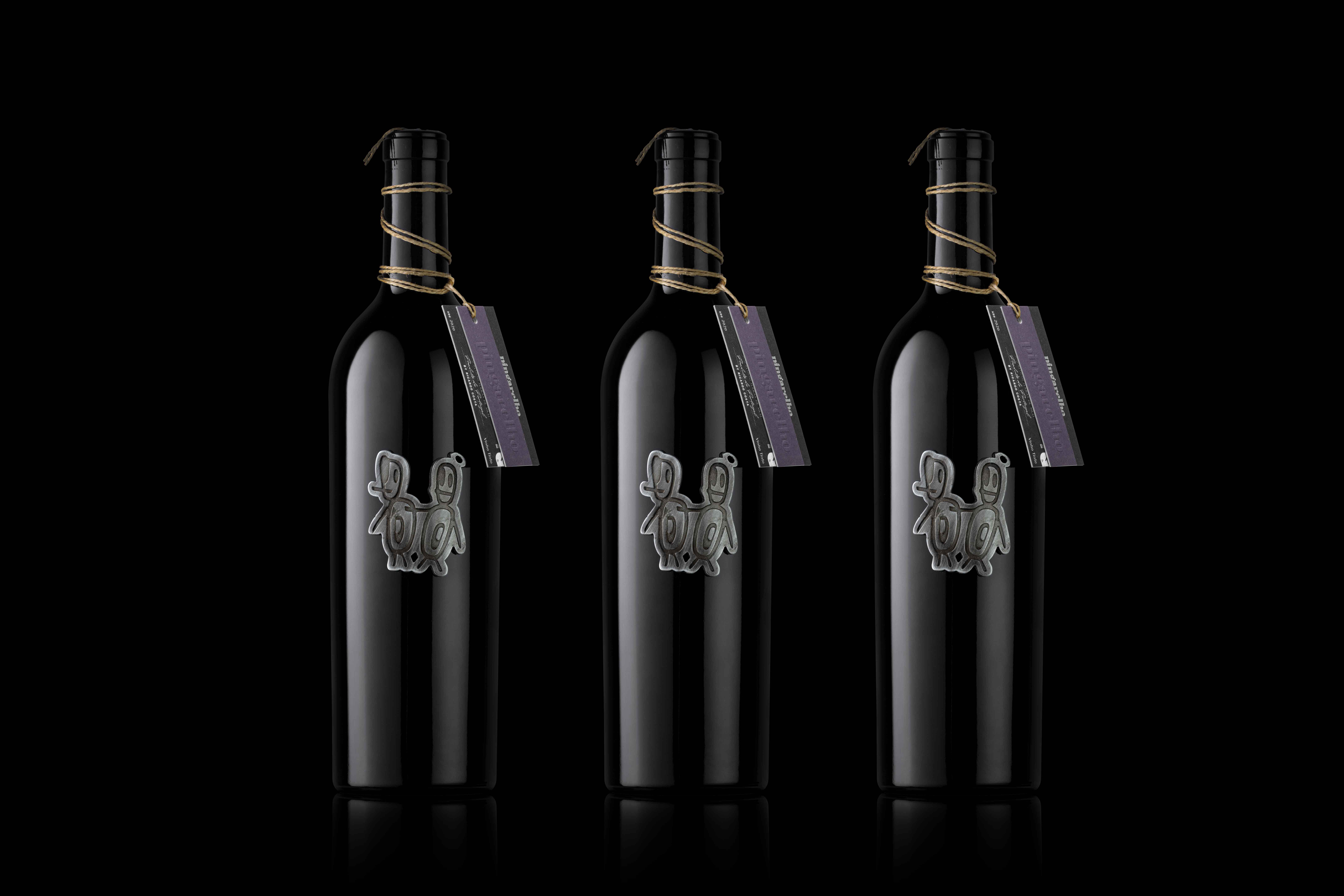 Label Design Pingarelho for Limited Edition of 290 Bottles