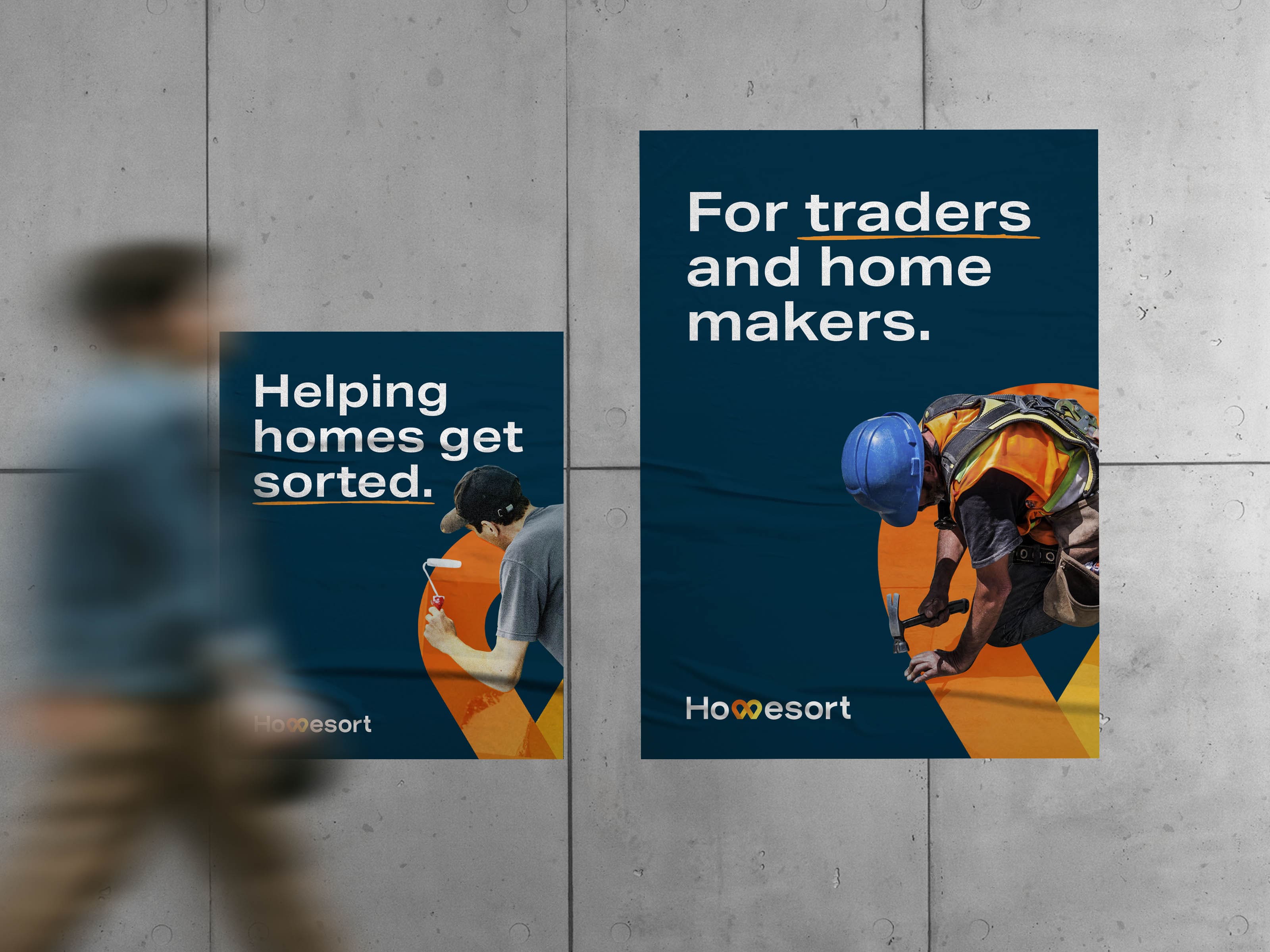 Homesort Digital Platform for Booking Traders Designed by Kara Vicca