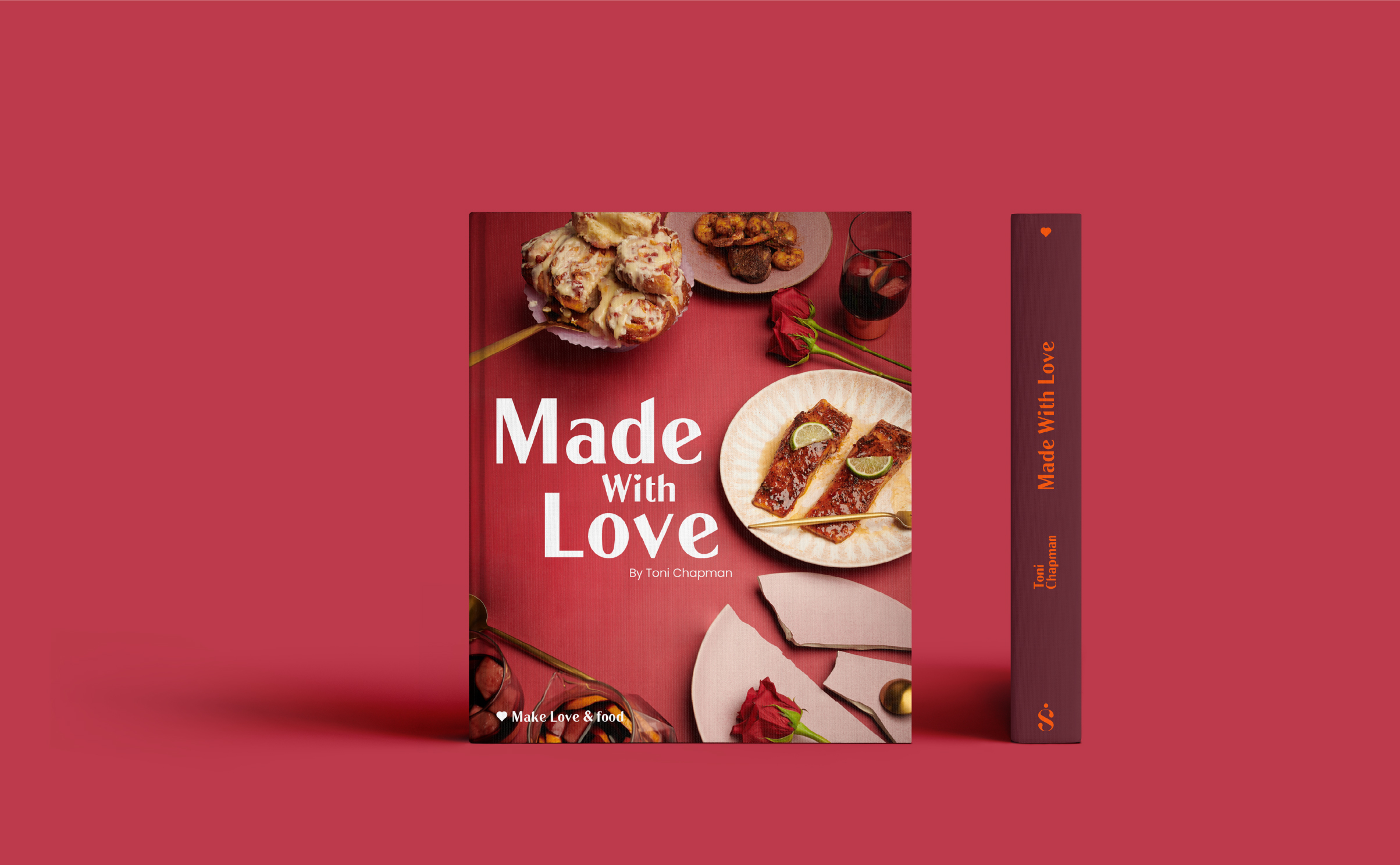 Made With Love Cookbook Designed by Selwaye Studio
