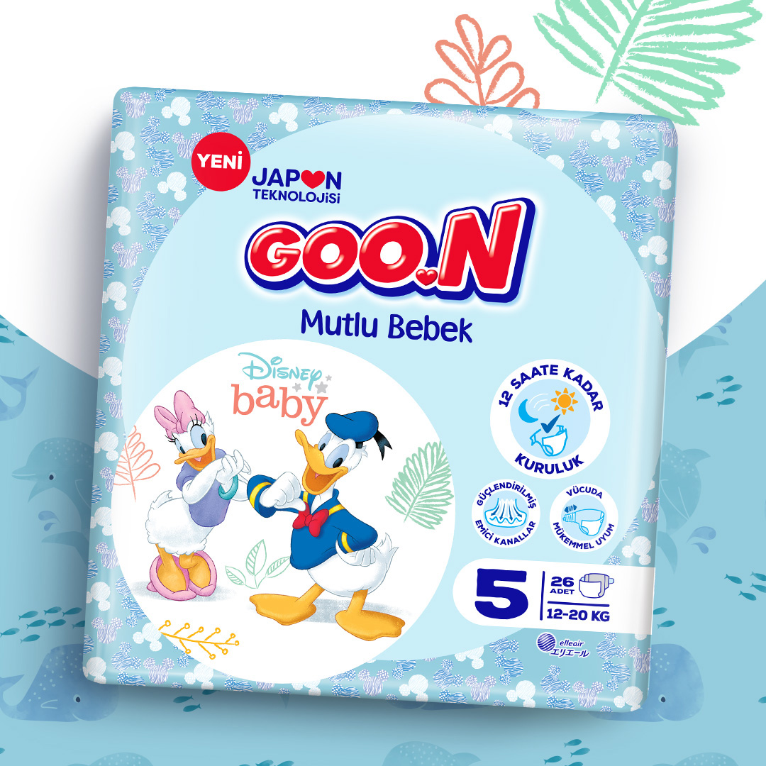 Goon Baby Diapers Packaging Designs by Orhan Irmak Tasarim