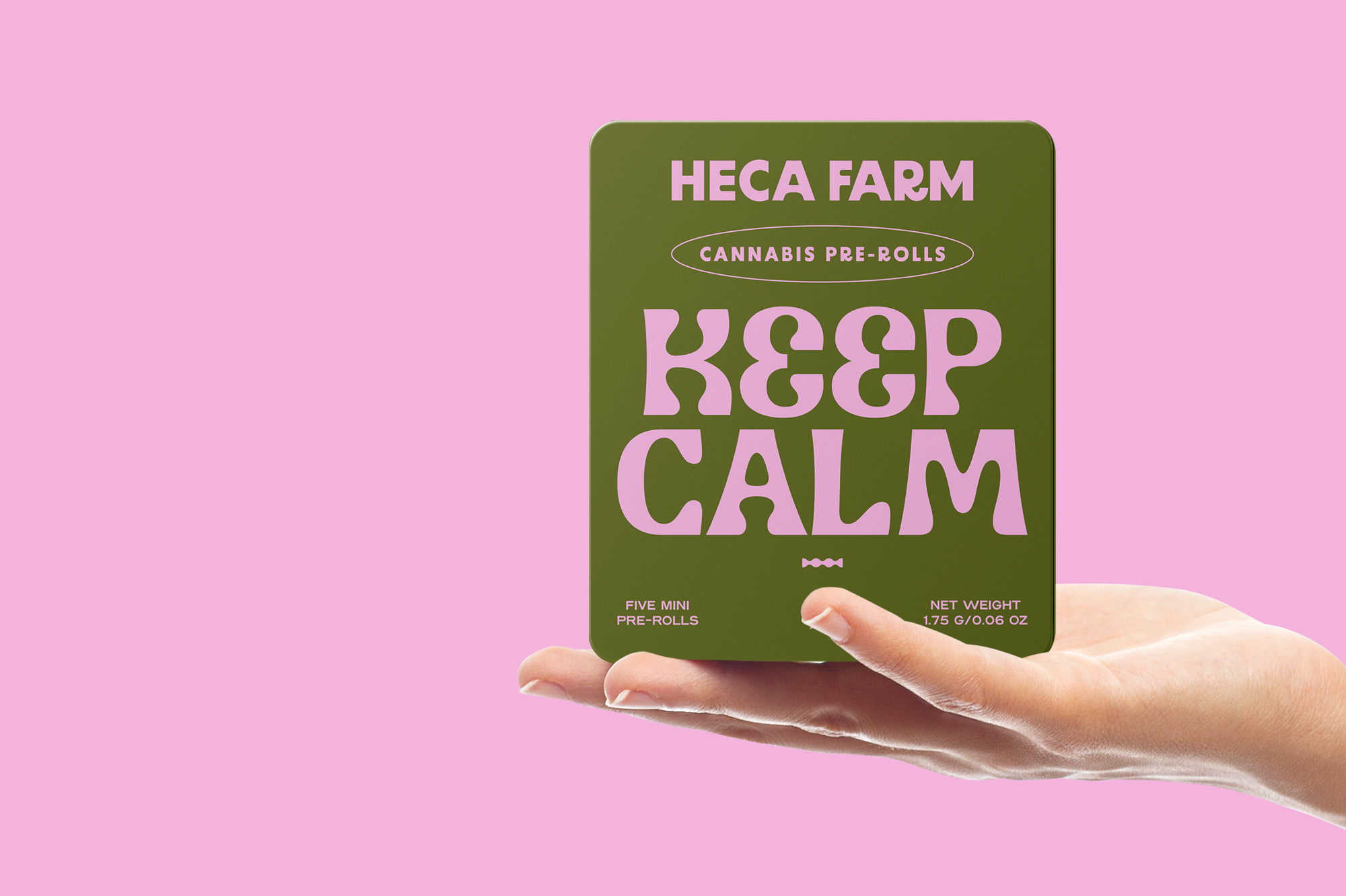 Fun to have Cannabis Packaging Design for Heca Farm by Widarto
