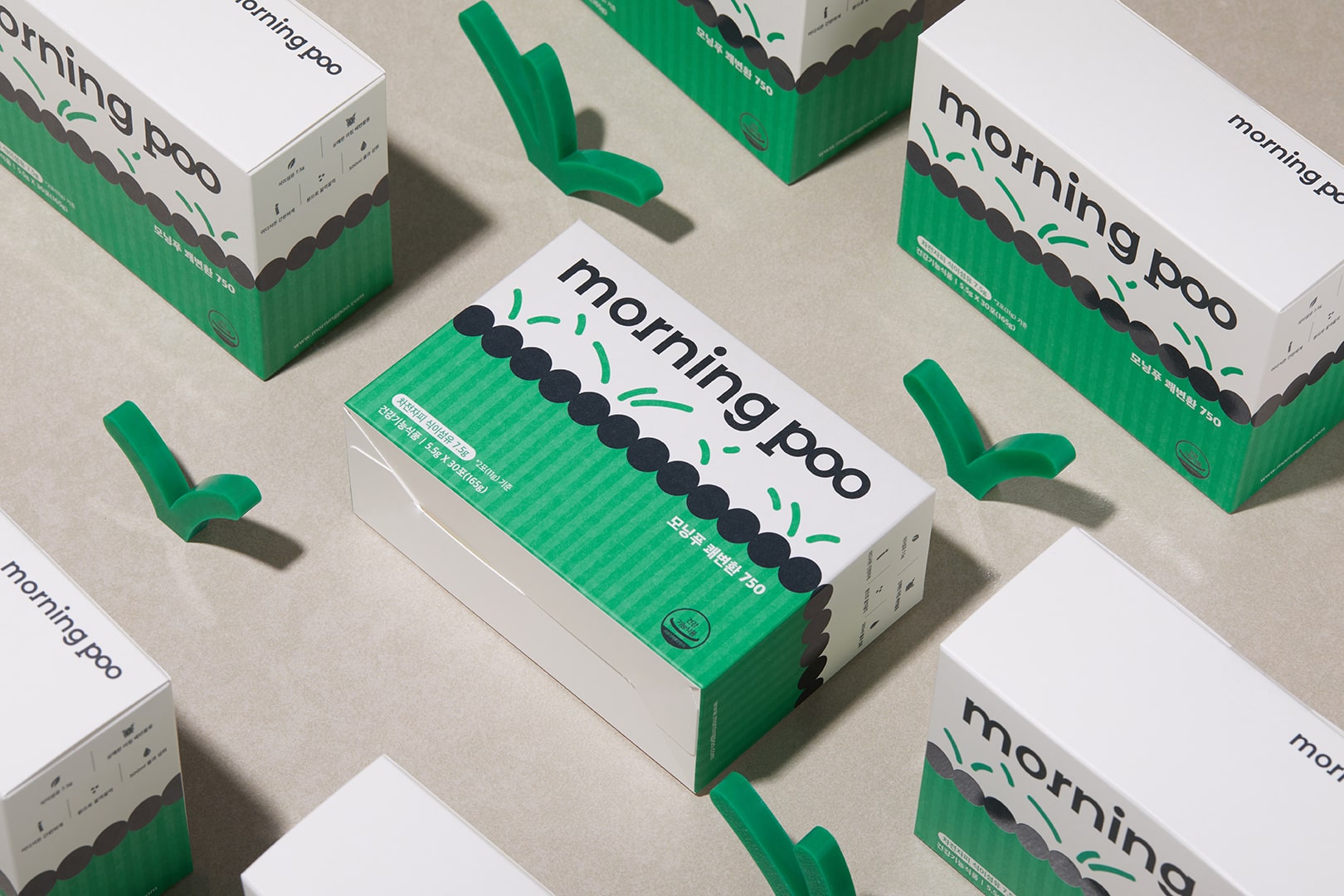 Branding and Packaging Design for Morning Poo by Long&Short